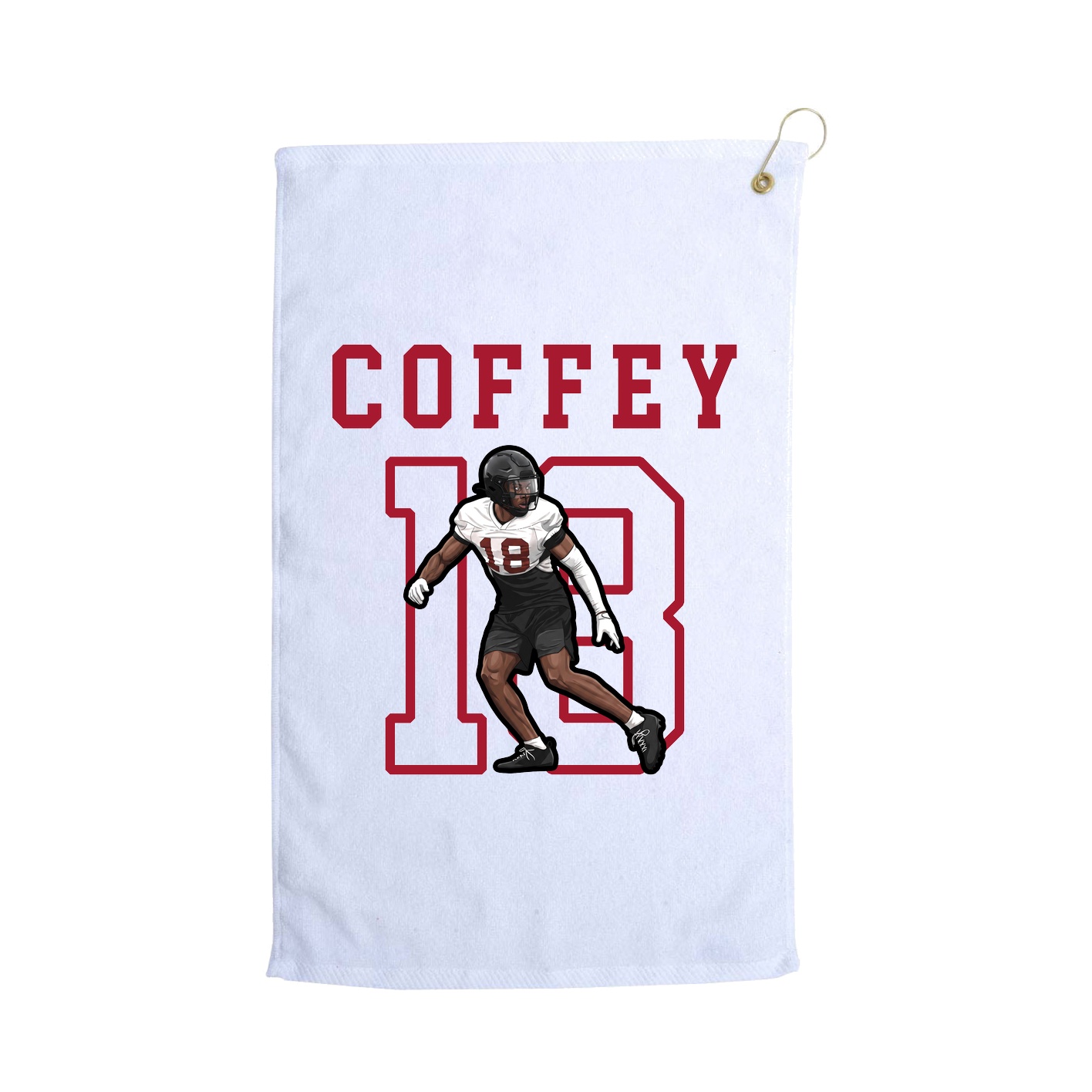 Golf Towel — Shirsey in White