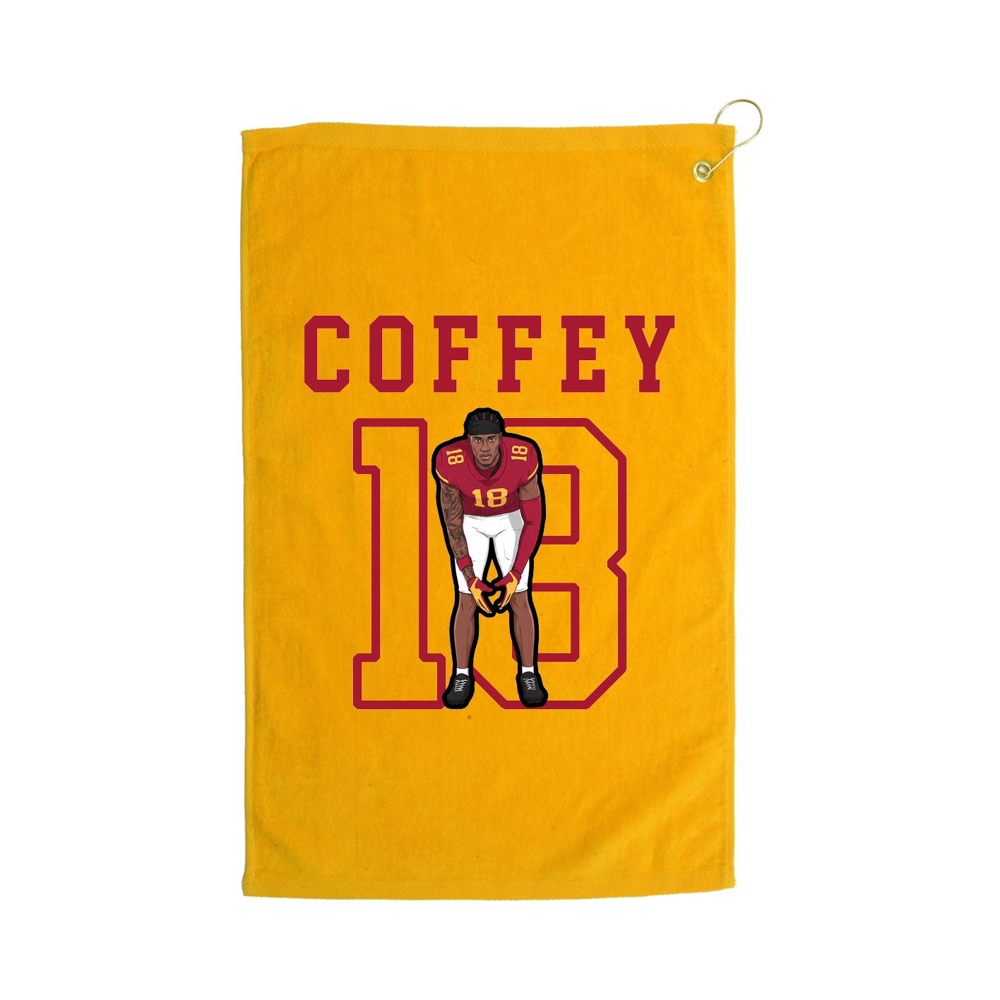 Golf Towel — Shirsey in Gold