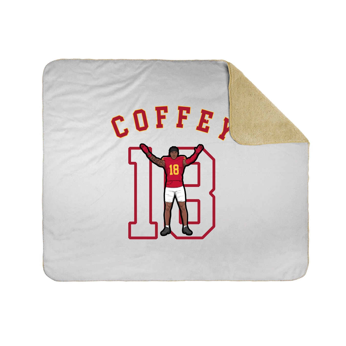 Throw Blanket — Shirsey Arch in White