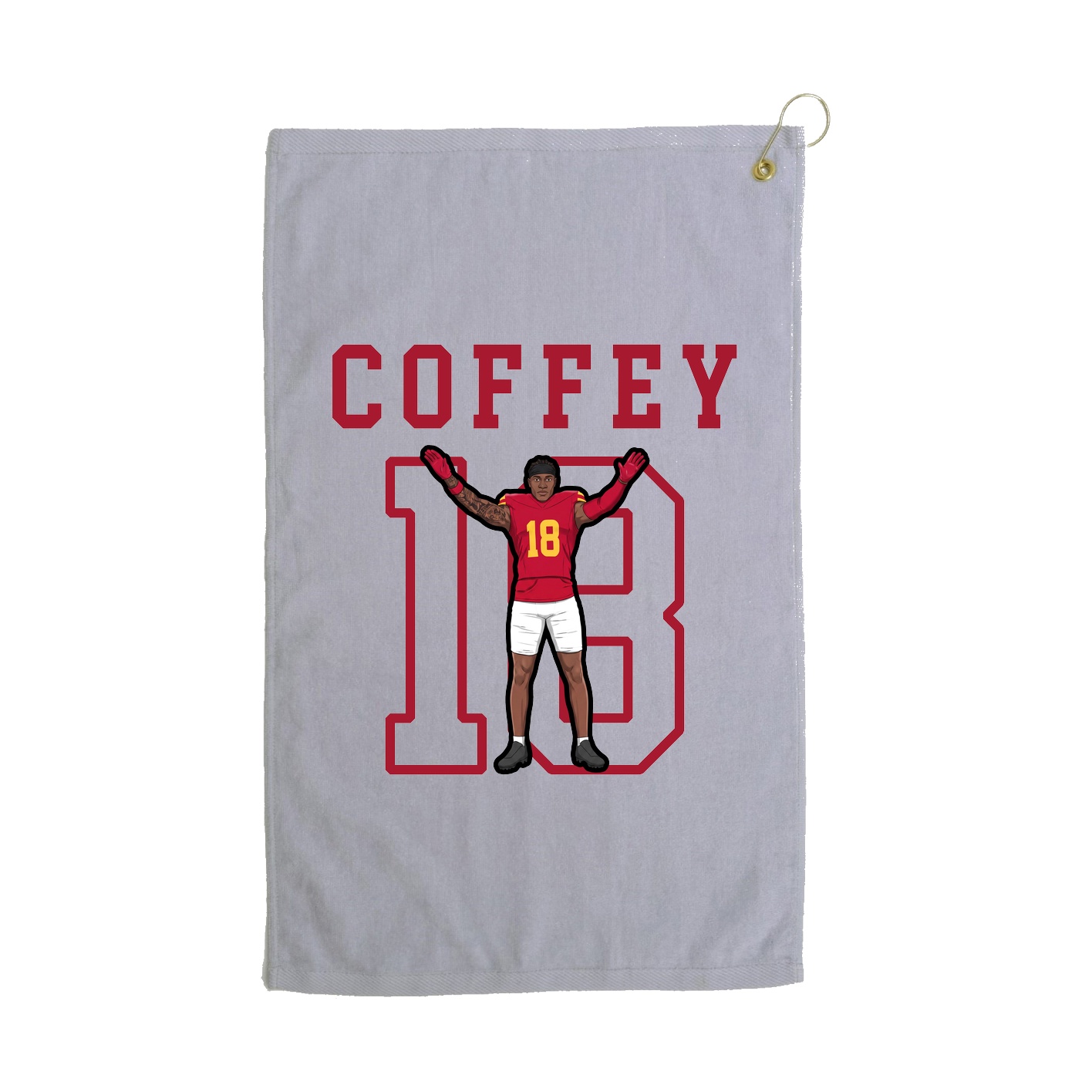 Golf Towel — Shirsey in Grey