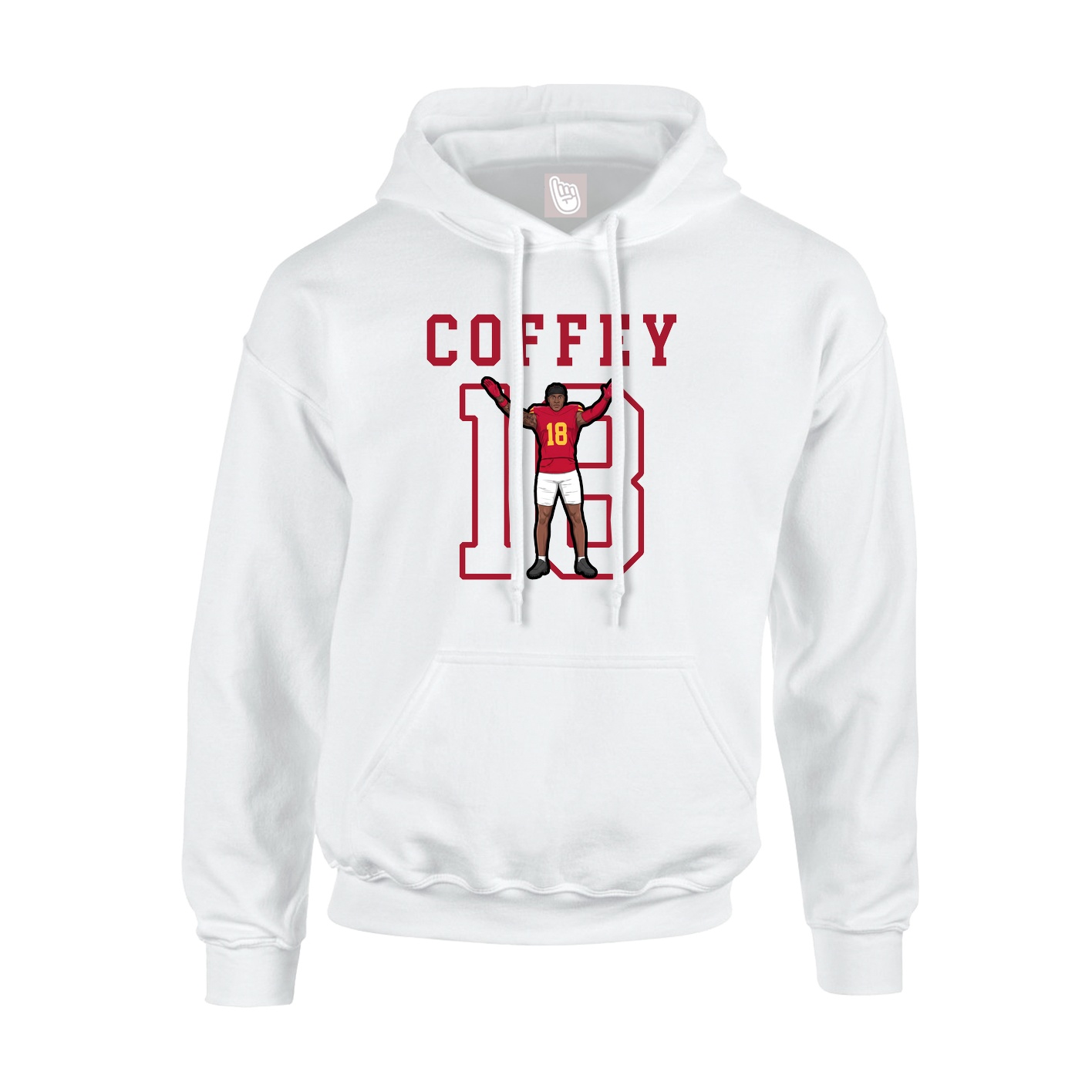 Youth Hoodie — Shirsey in White