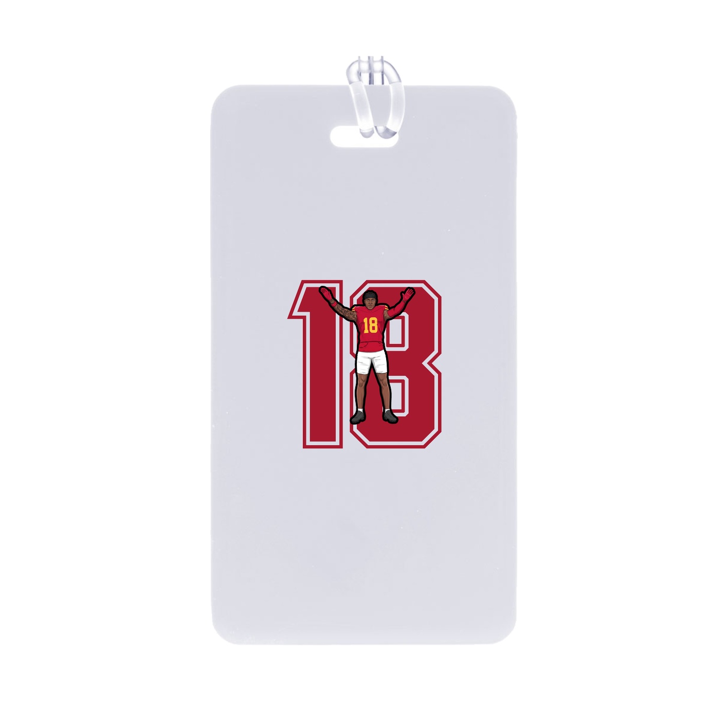 Bag Tag — Number in Classic