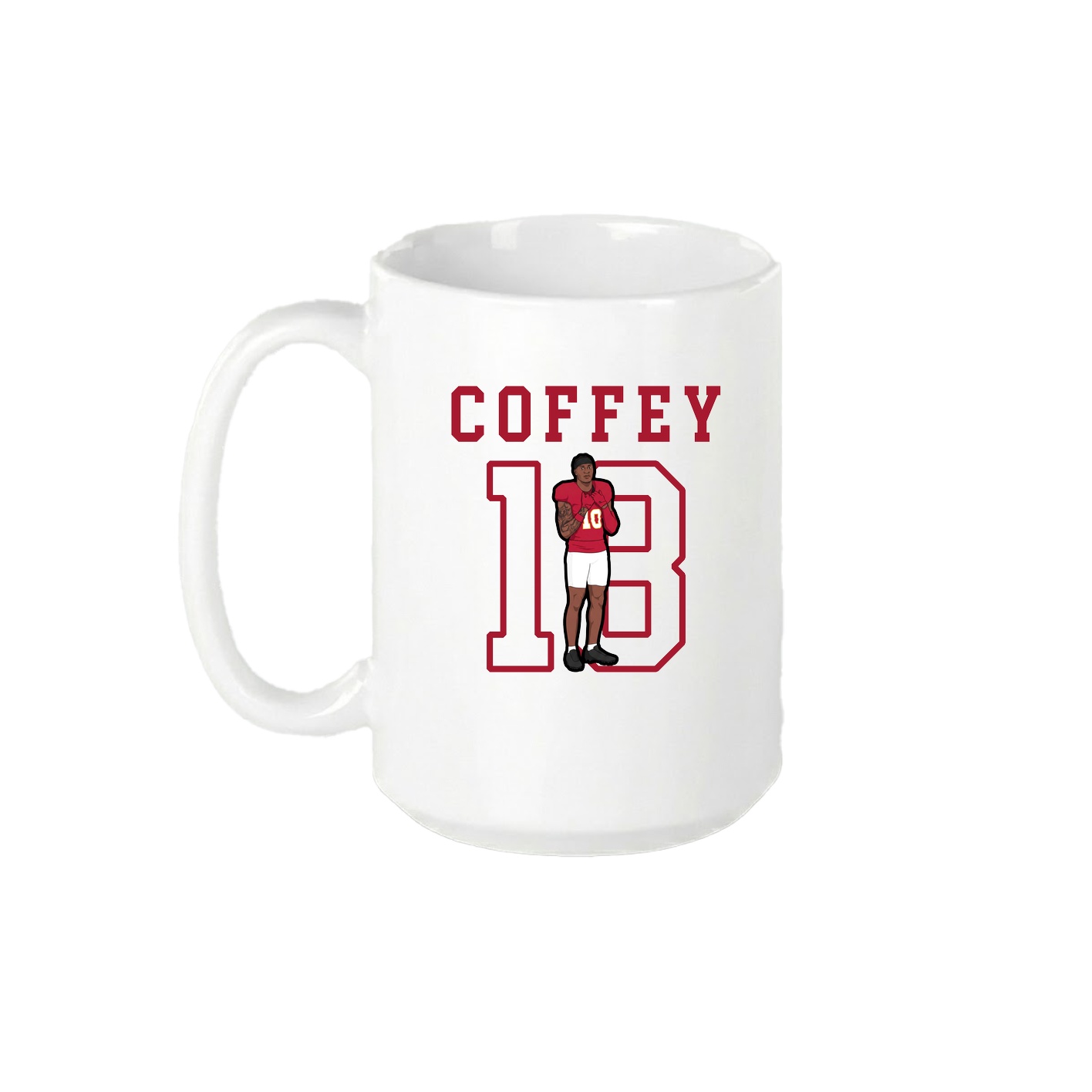 15oz Coffee Mug — Shirsey in White