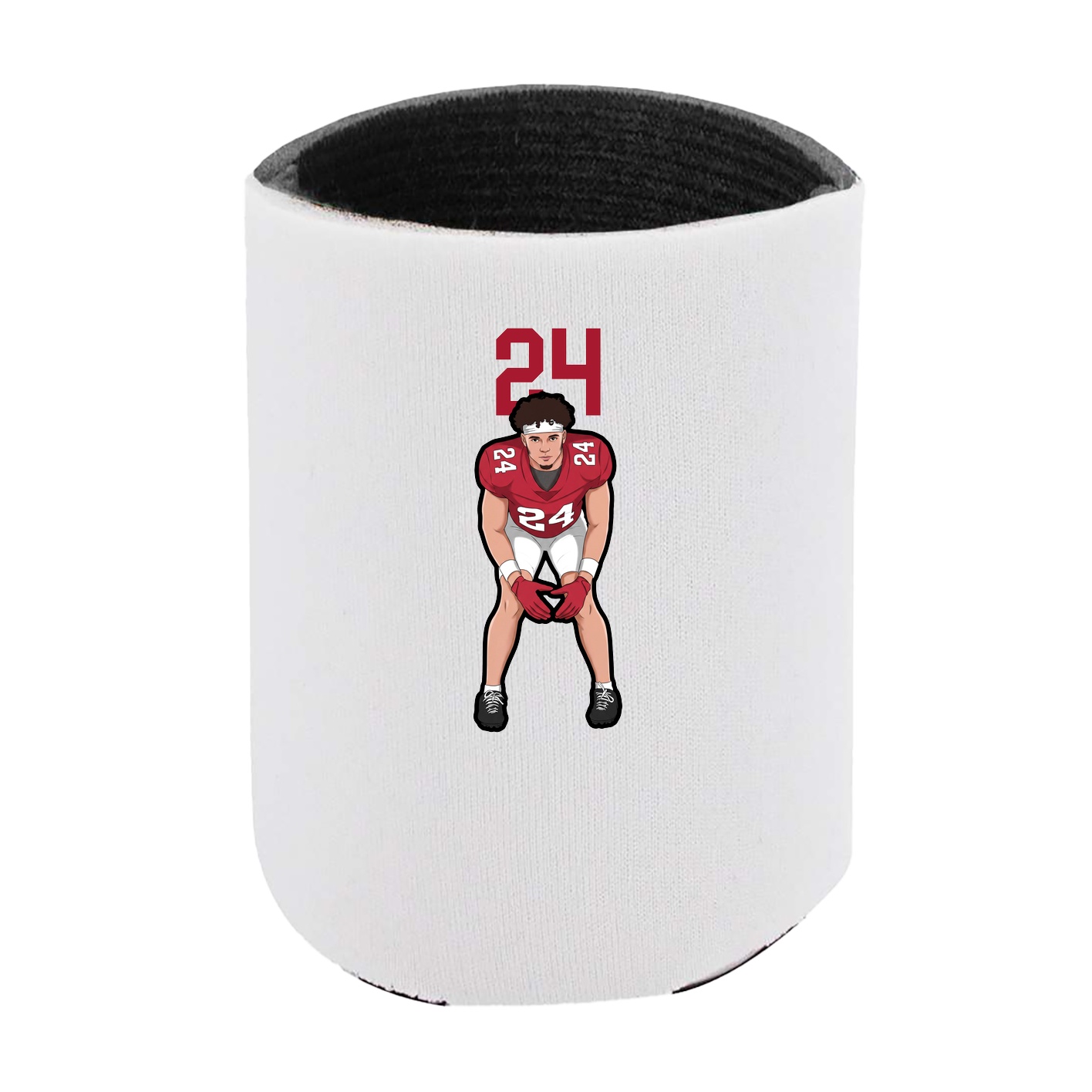 Can Holder — Number Top in White