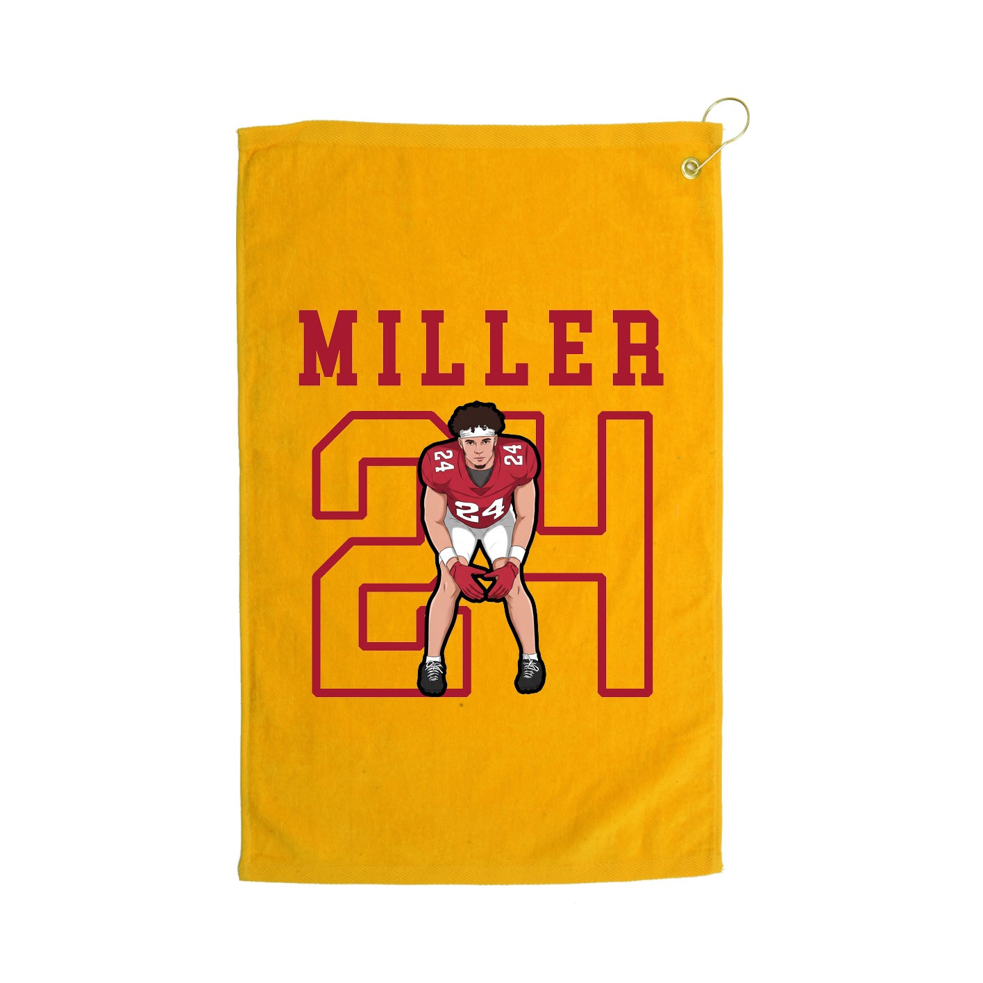 Golf Towel — Shirsey in Gold