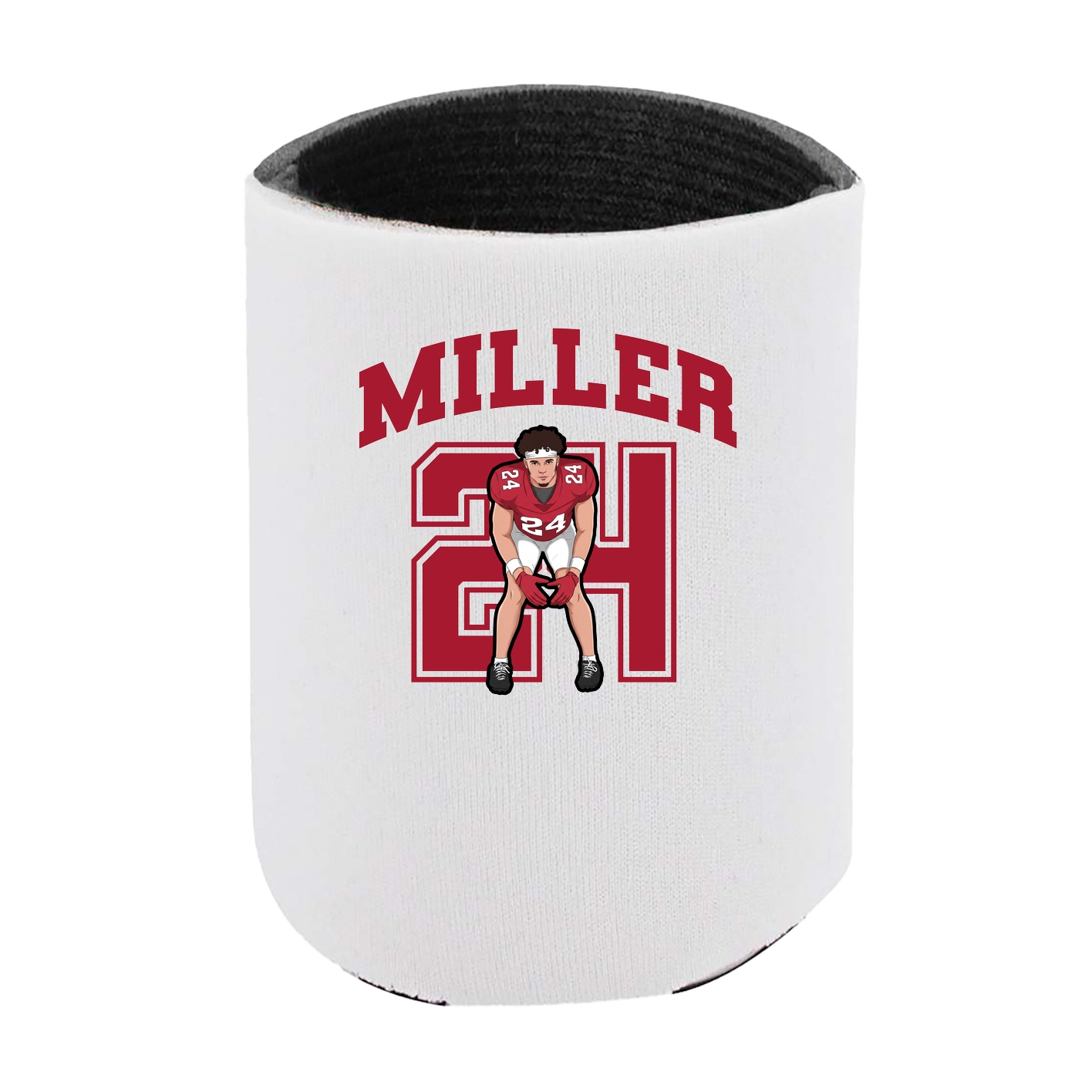 Can Holder — Number in White