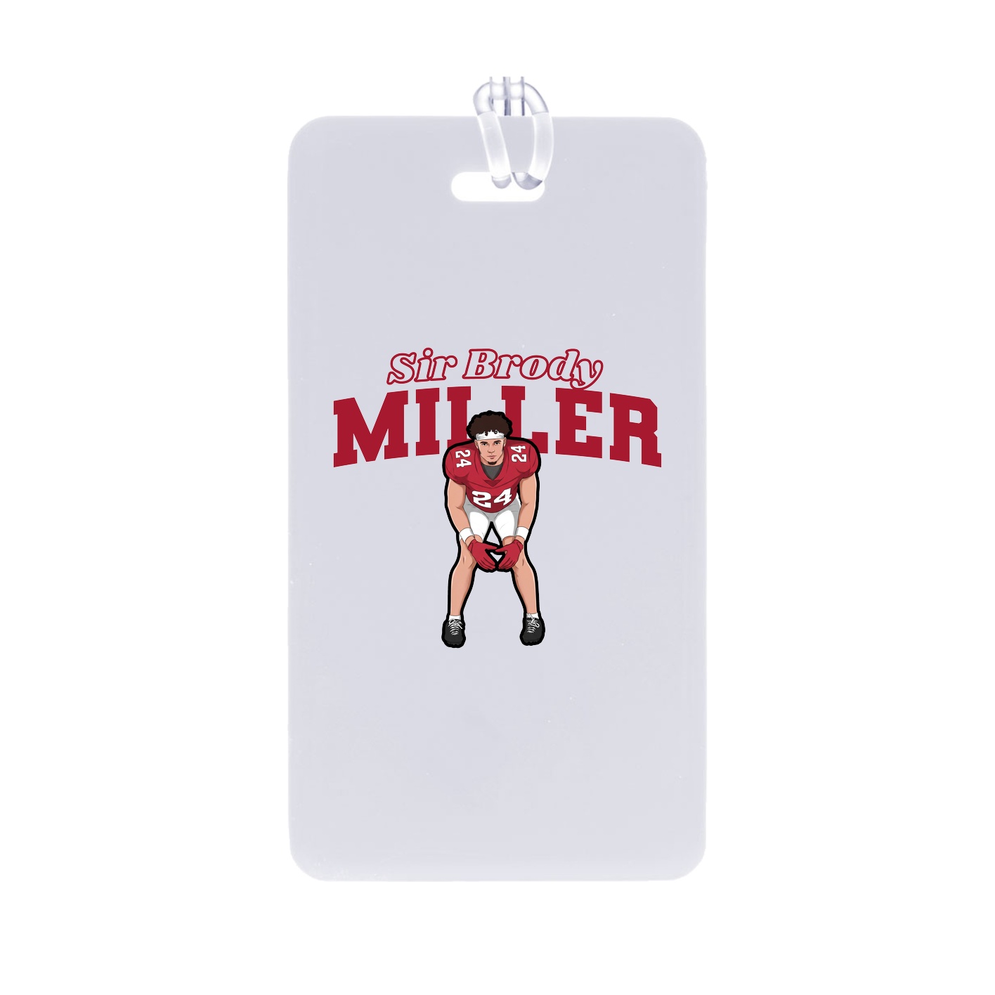 Bag Tag — Name Arch in Classic