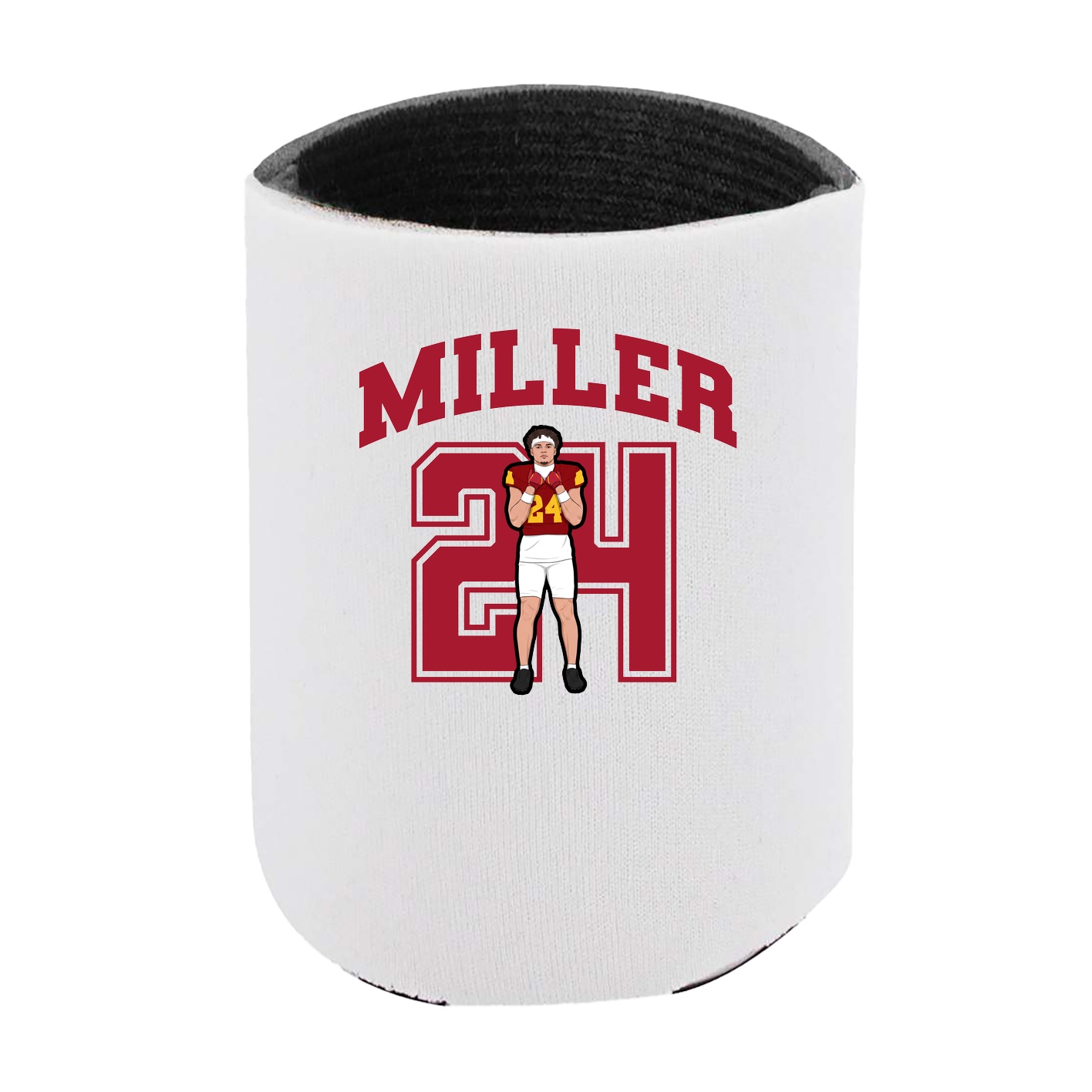 Can Holder — Number in White