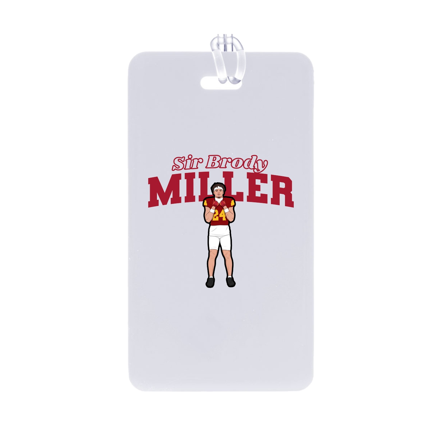 Bag Tag — Name Arch in Classic