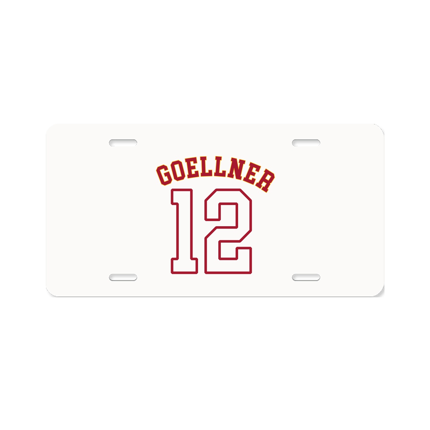 License Plate — Shirsey Arch in Classic