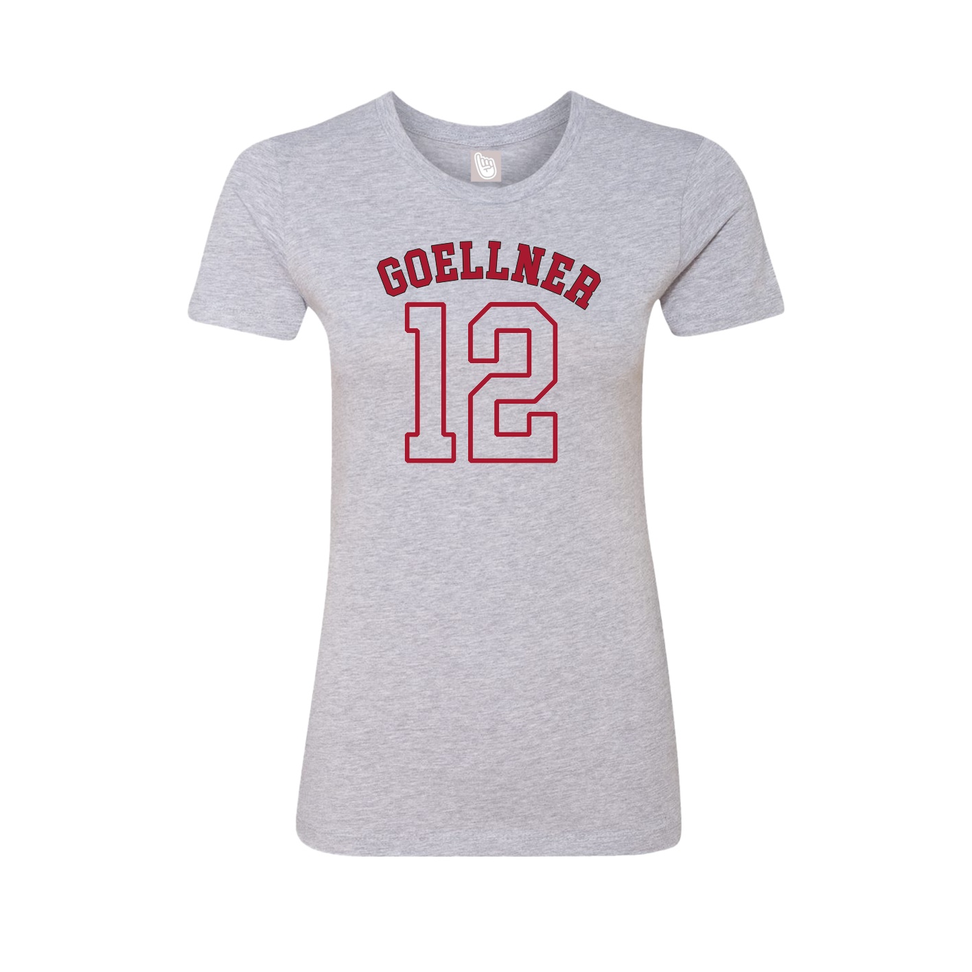 Womens Tee — Shirsey Arch in Grey