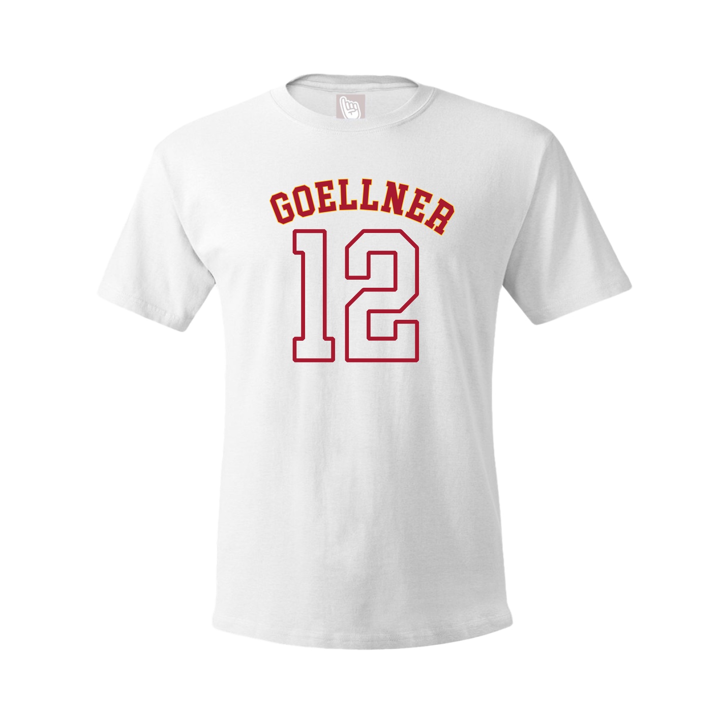 Youth Tee — Shirsey Arch in White