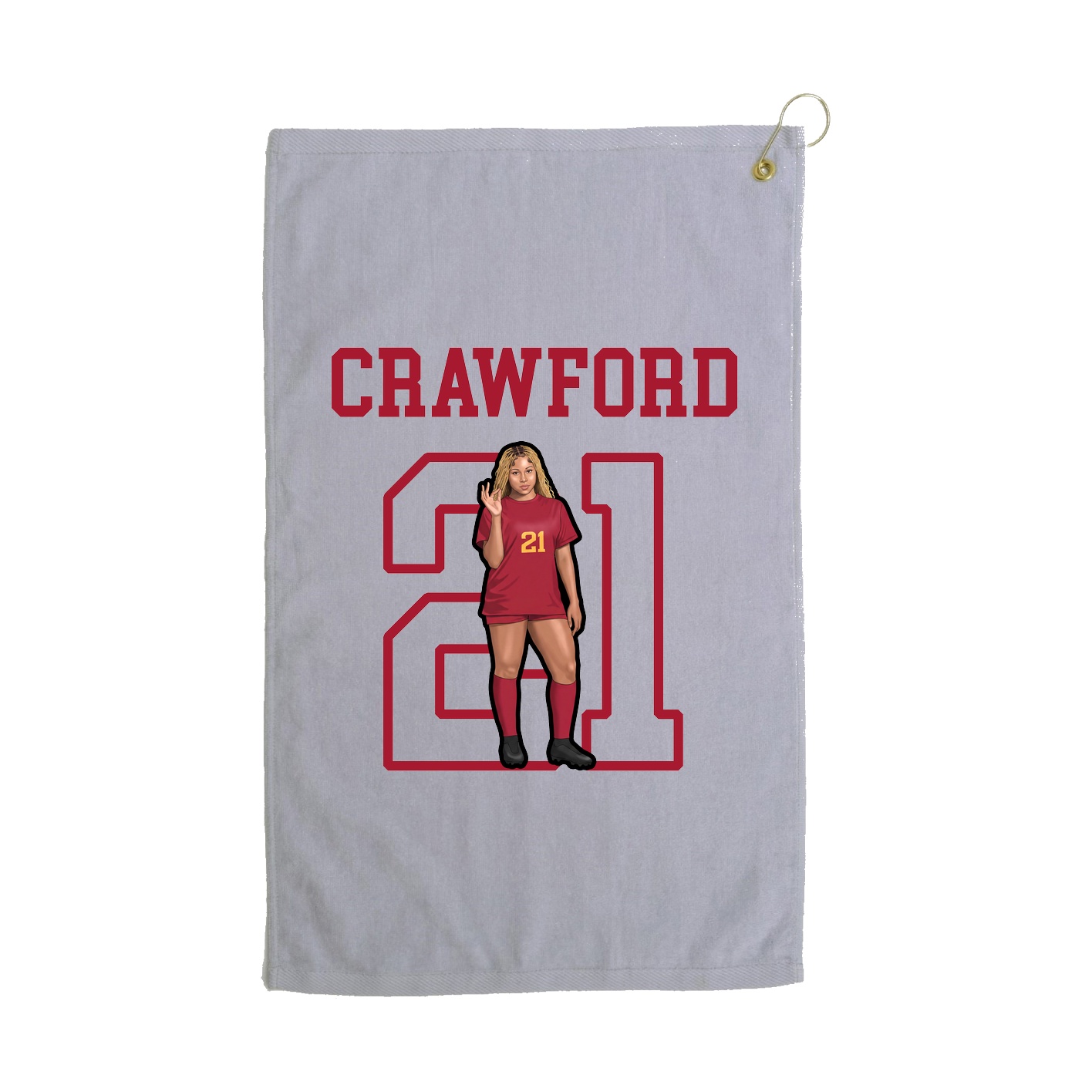 Golf Towel — Shirsey in Grey