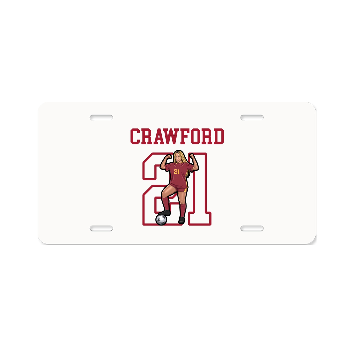License Plate — Shirsey in Classic