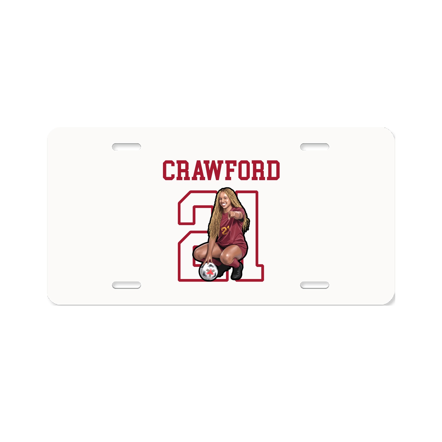 License Plate — Shirsey in Classic