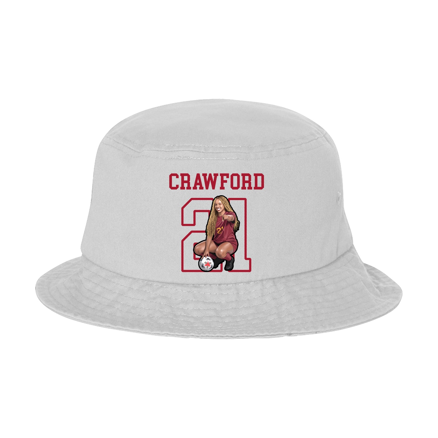 Bucket Cap — Shirsey in White