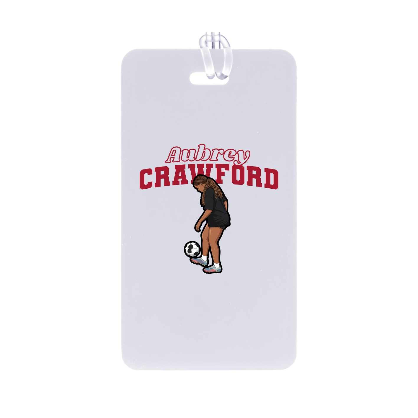 Bag Tag — Name Arch in Classic