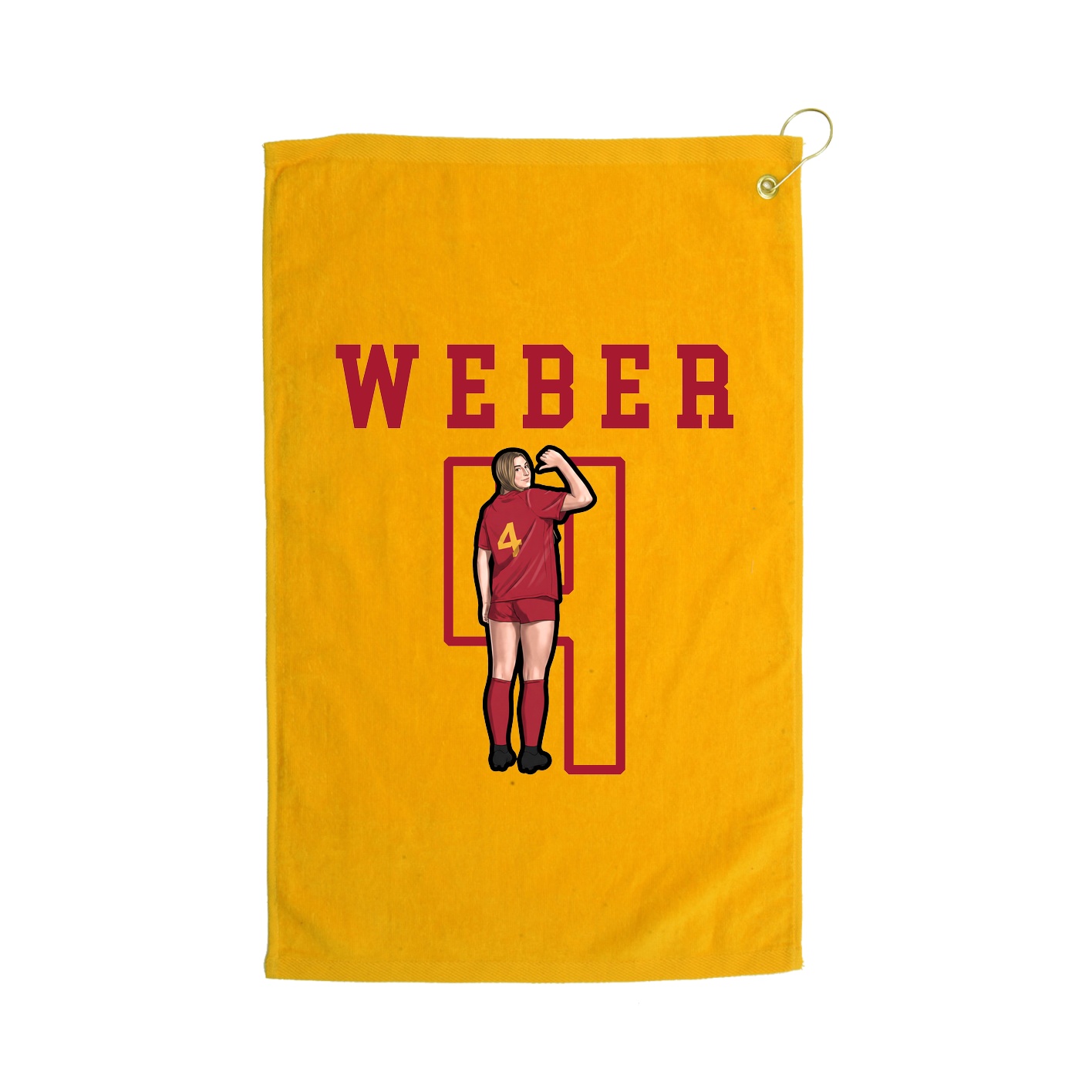 Golf Towel — Shirsey in Gold