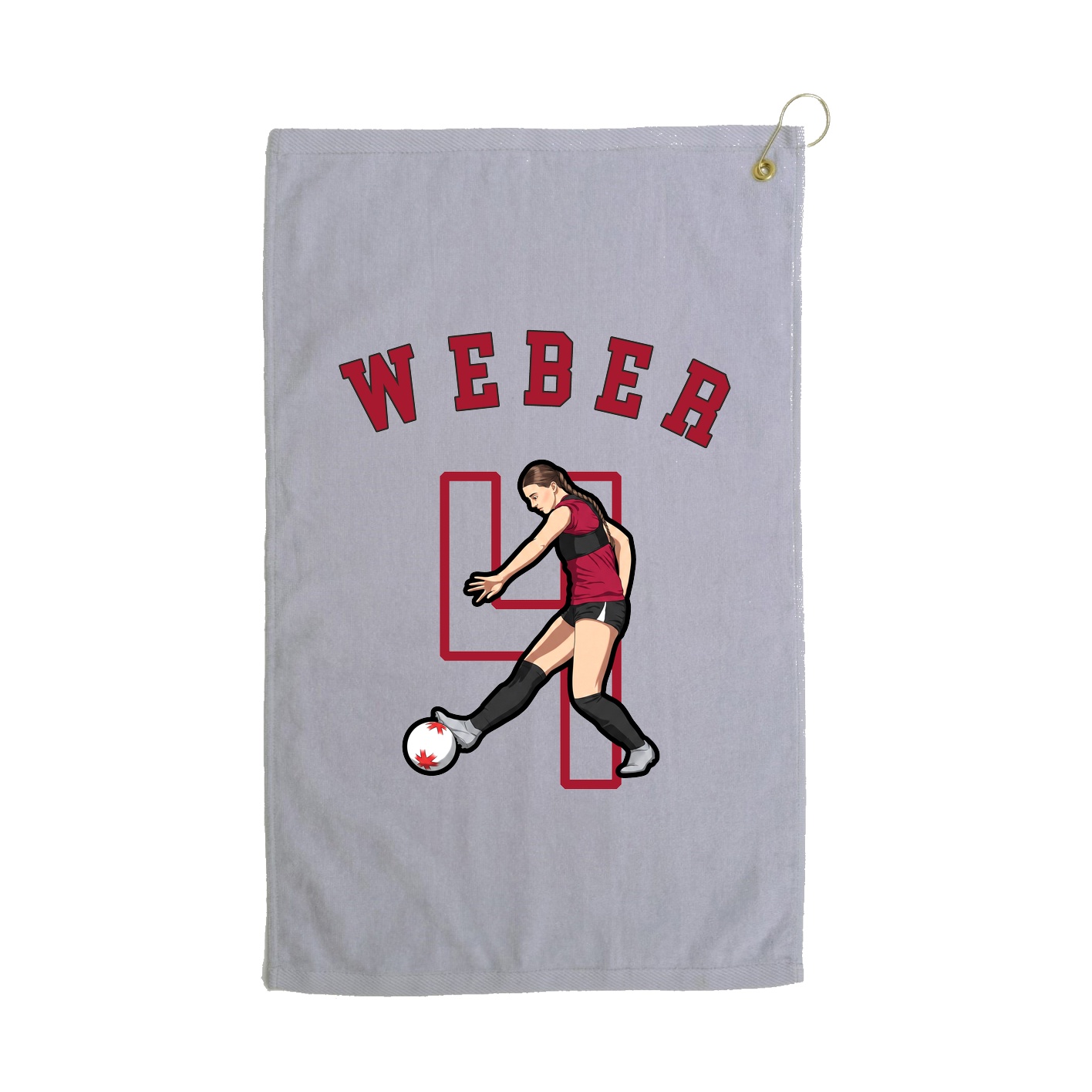Golf Towel — Shirsey Arch in Grey