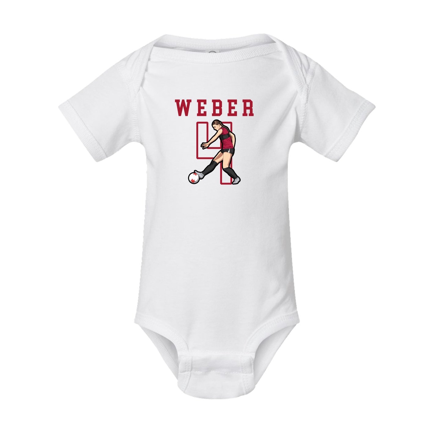 Baby Onesie — Shirsey in White