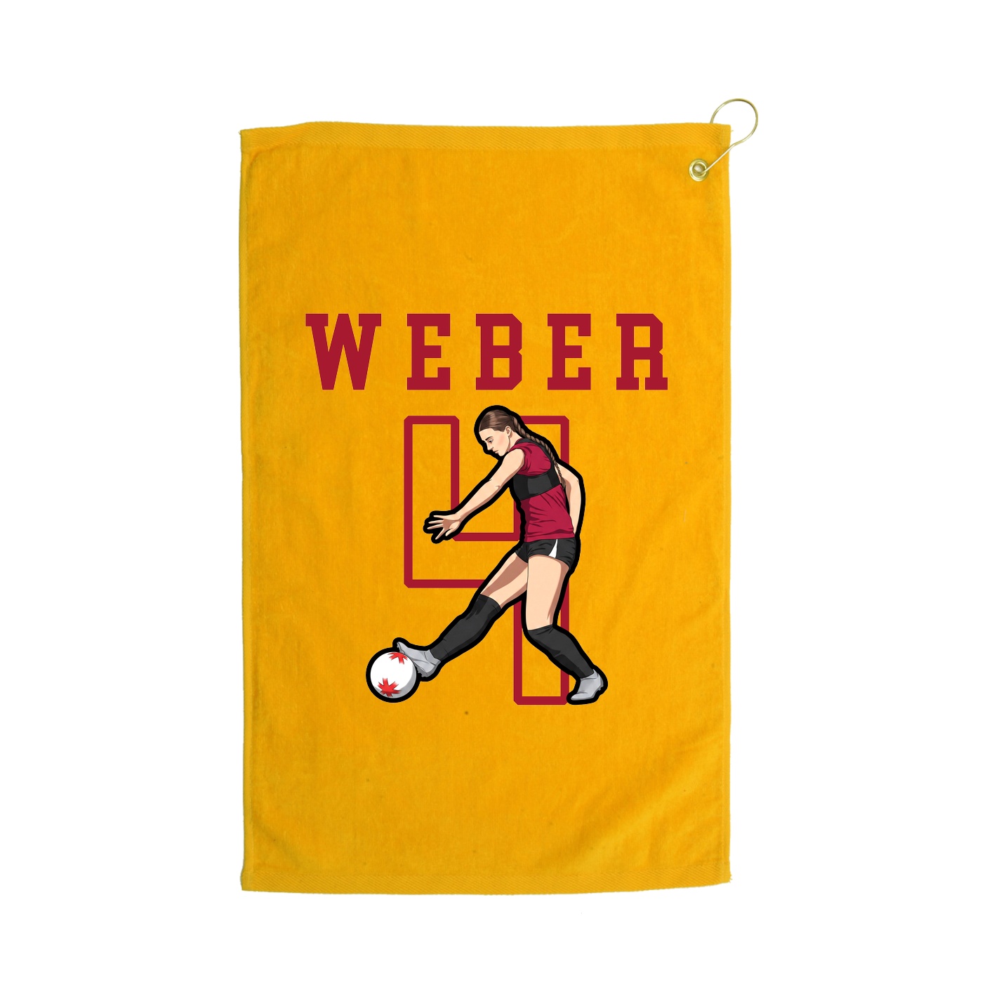 Golf Towel — Shirsey in Gold