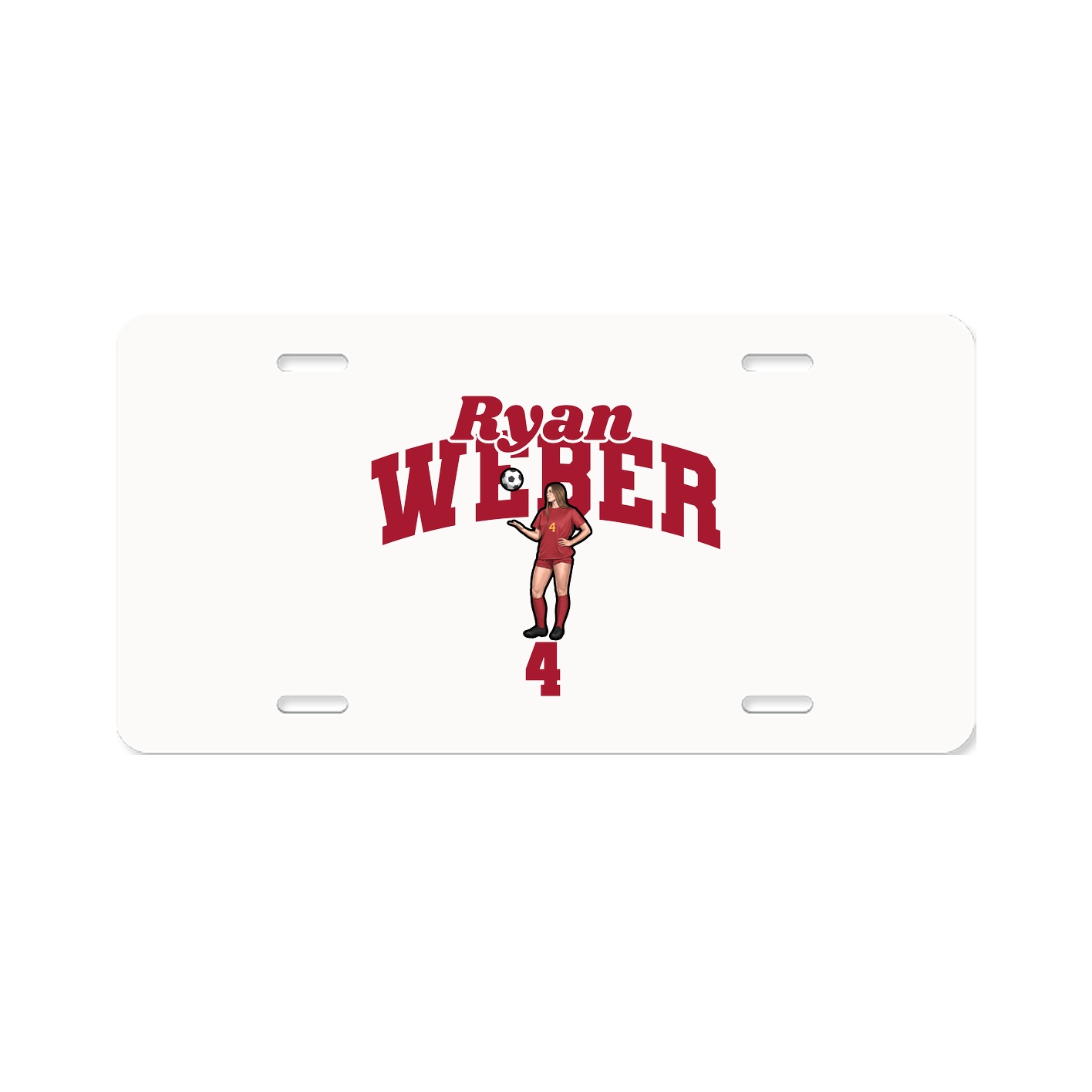 License Plate — Signature Arch in Classic