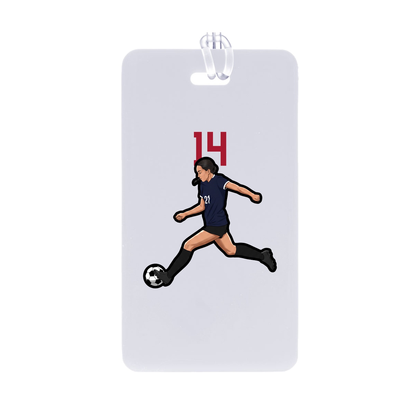 Bag Tag — Number Top in Classic