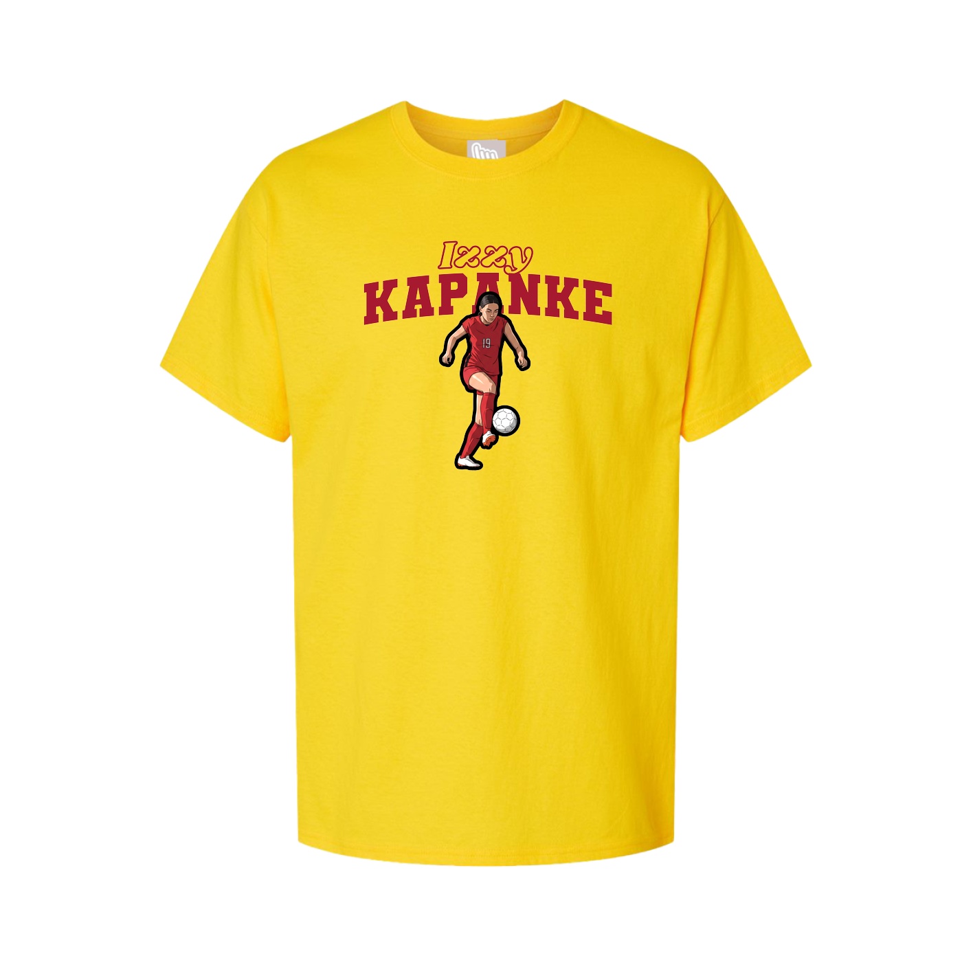 Tee — Name Arch in Gold