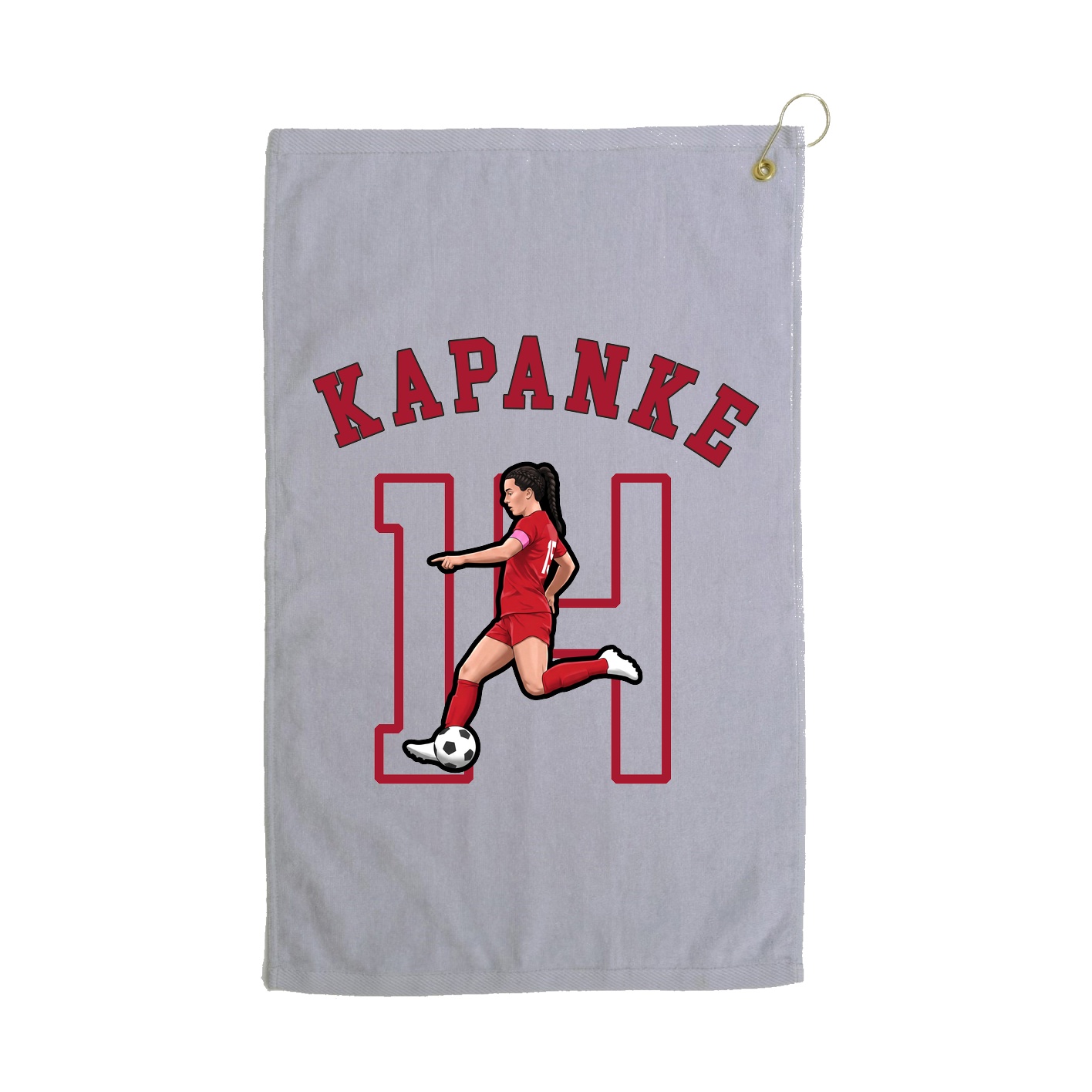 Golf Towel — Shirsey Arch in Grey