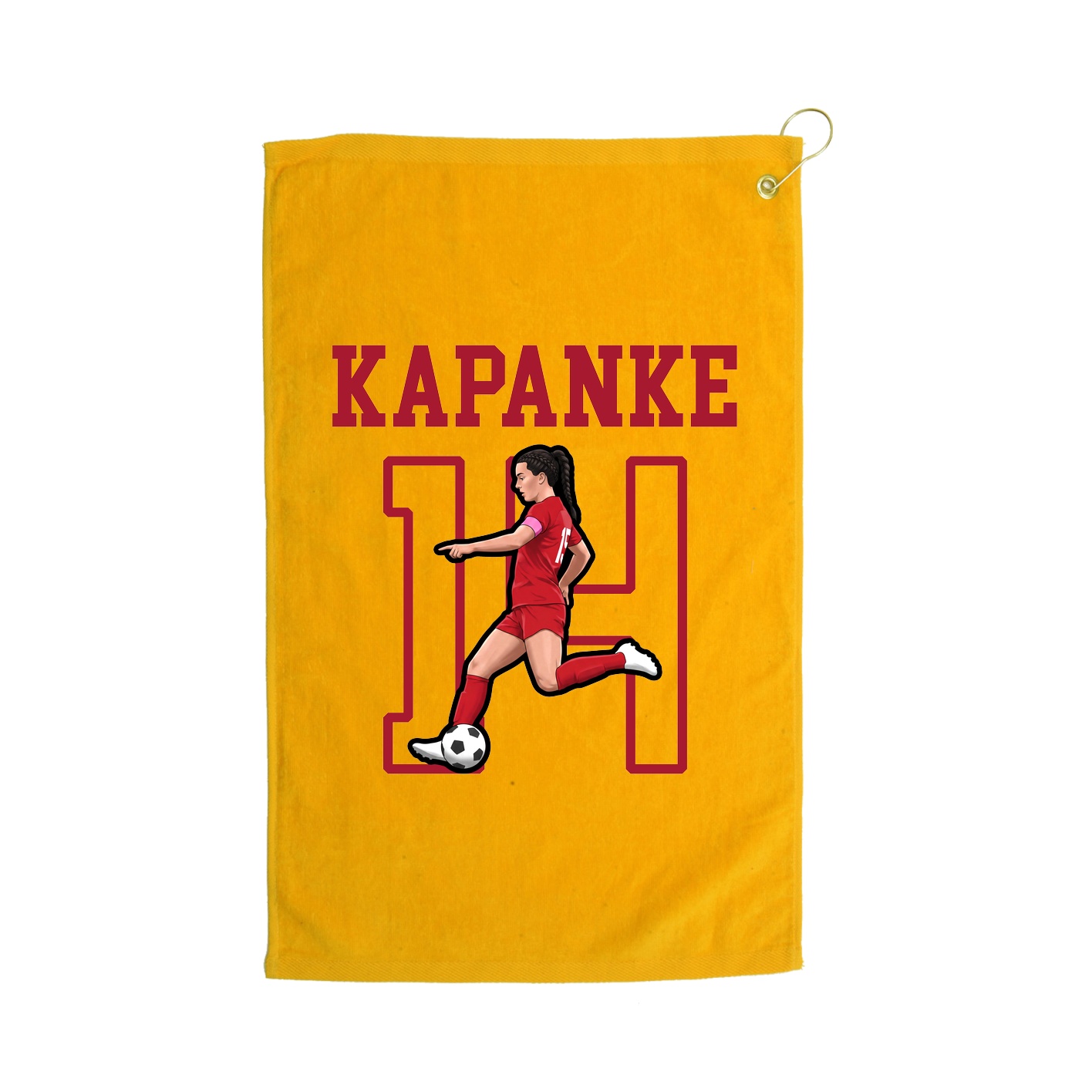 Golf Towel — Shirsey in Gold