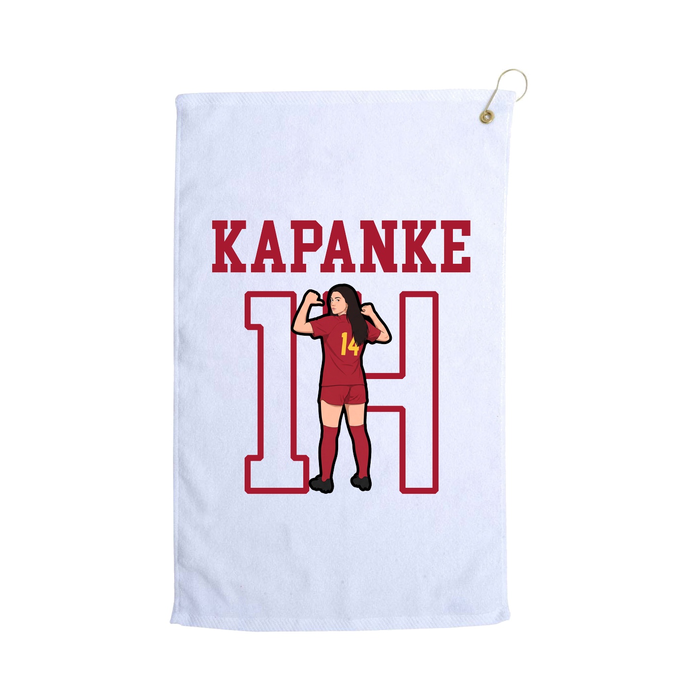 Golf Towel — Shirsey in White