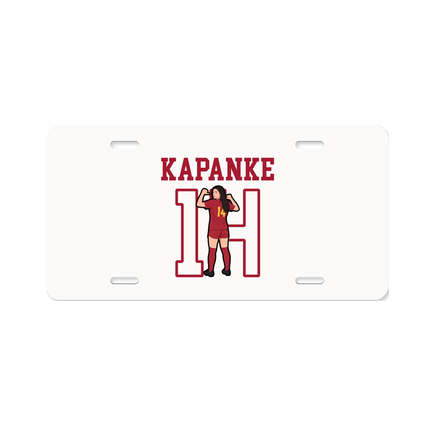 License Plate — Shirsey in Classic