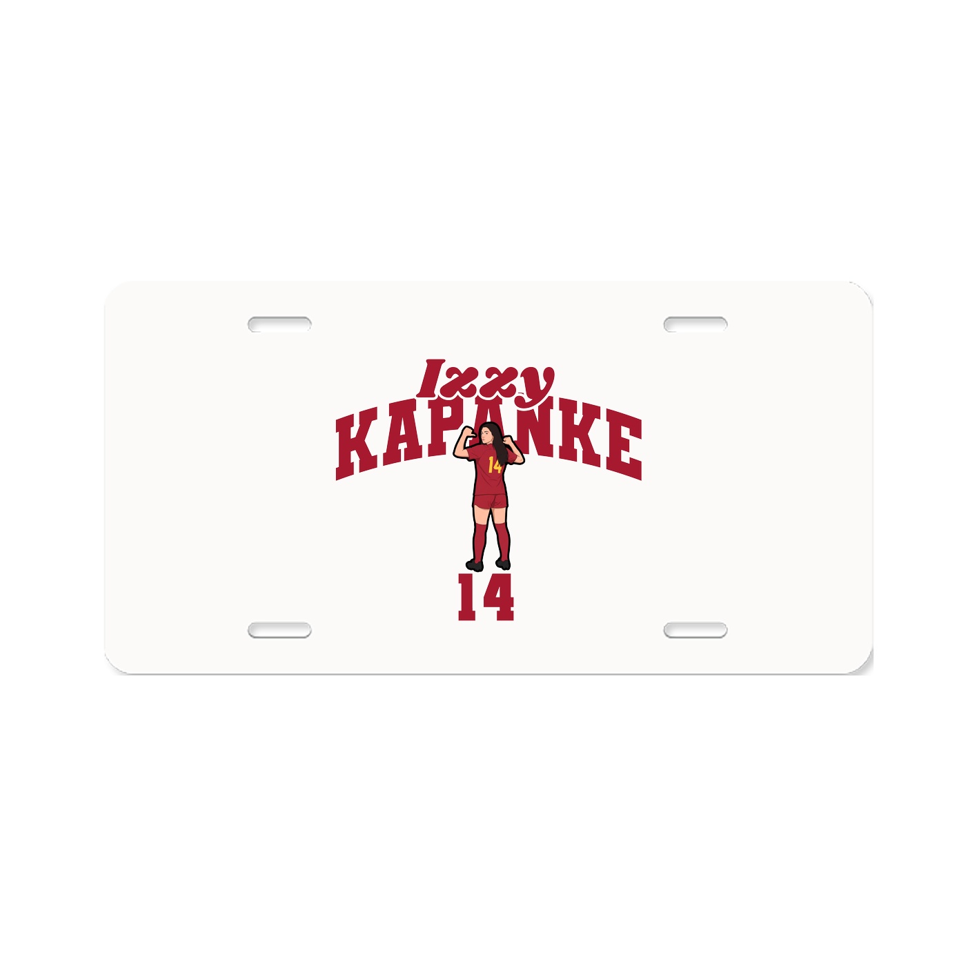License Plate — Signature Arch in Classic