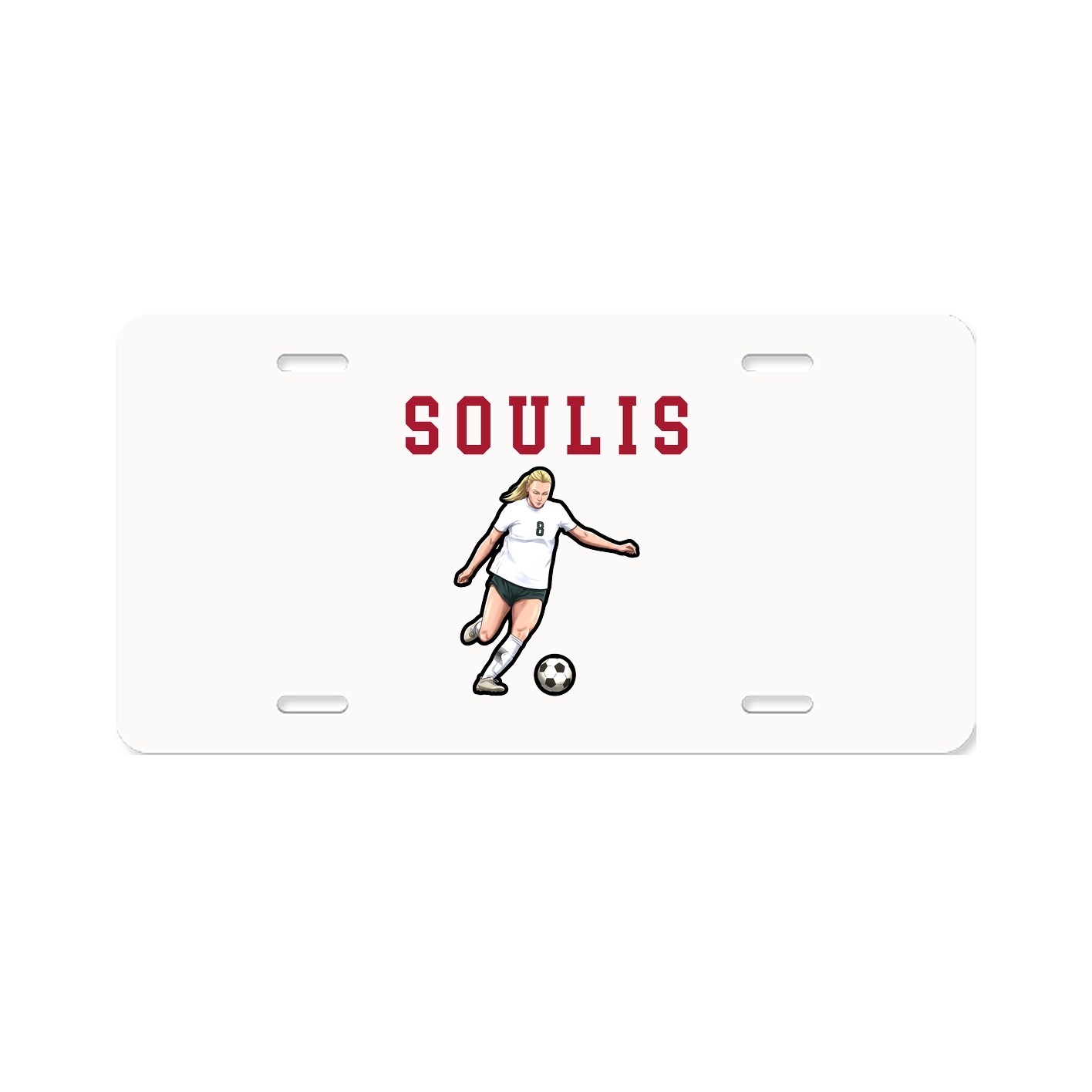 License Plate — Shirsey in Classic