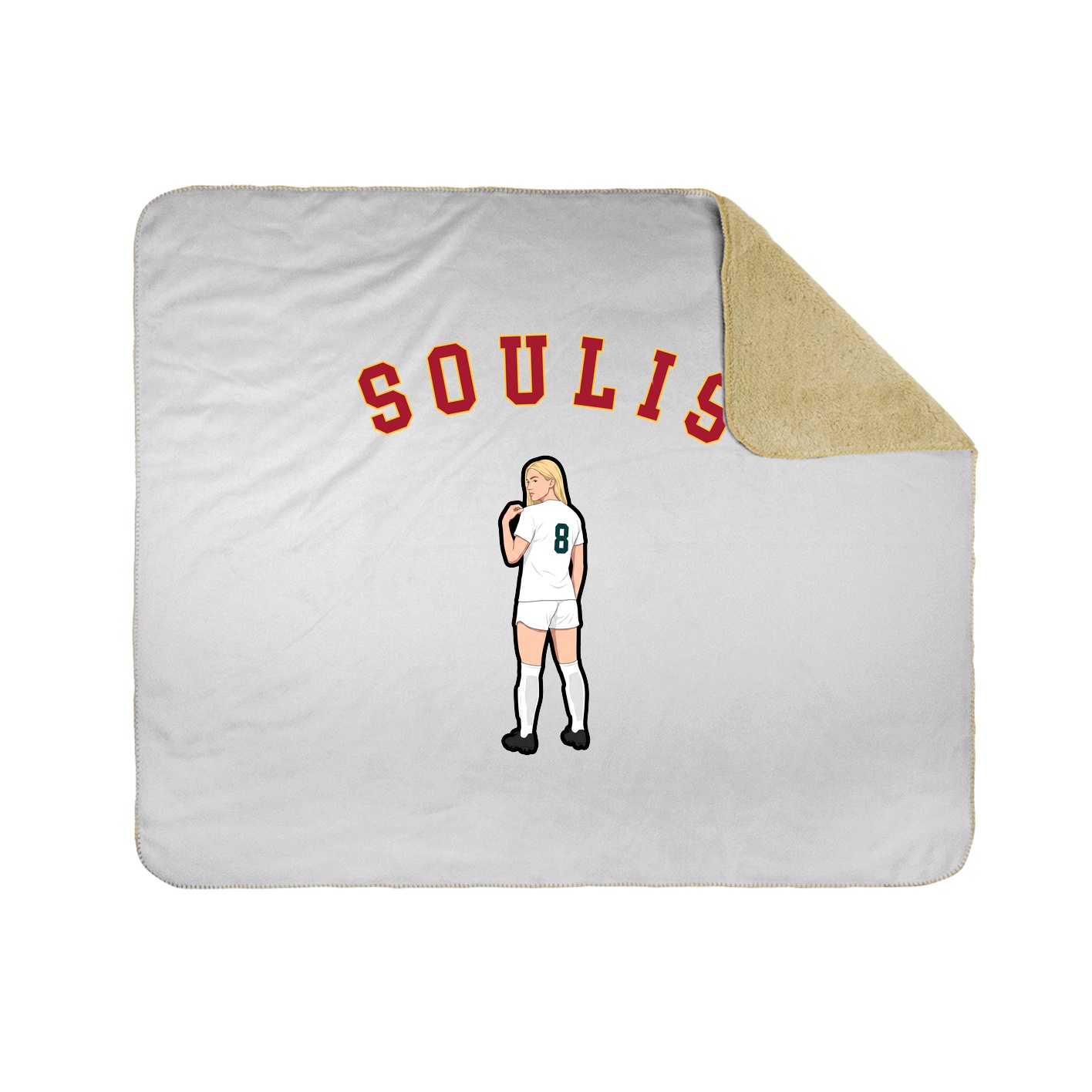 Throw Blanket — Shirsey Arch in White