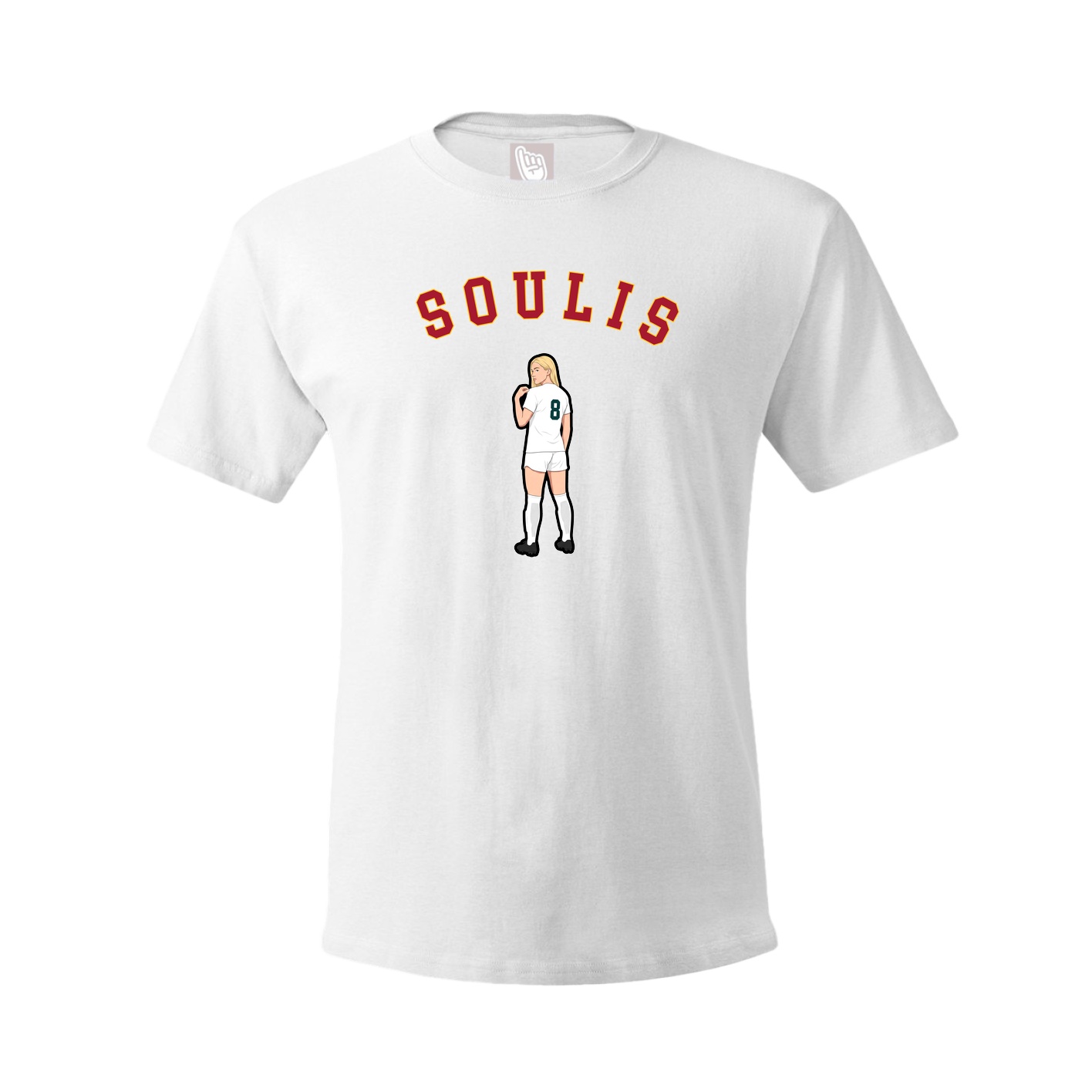Youth Tee — Shirsey Arch in White