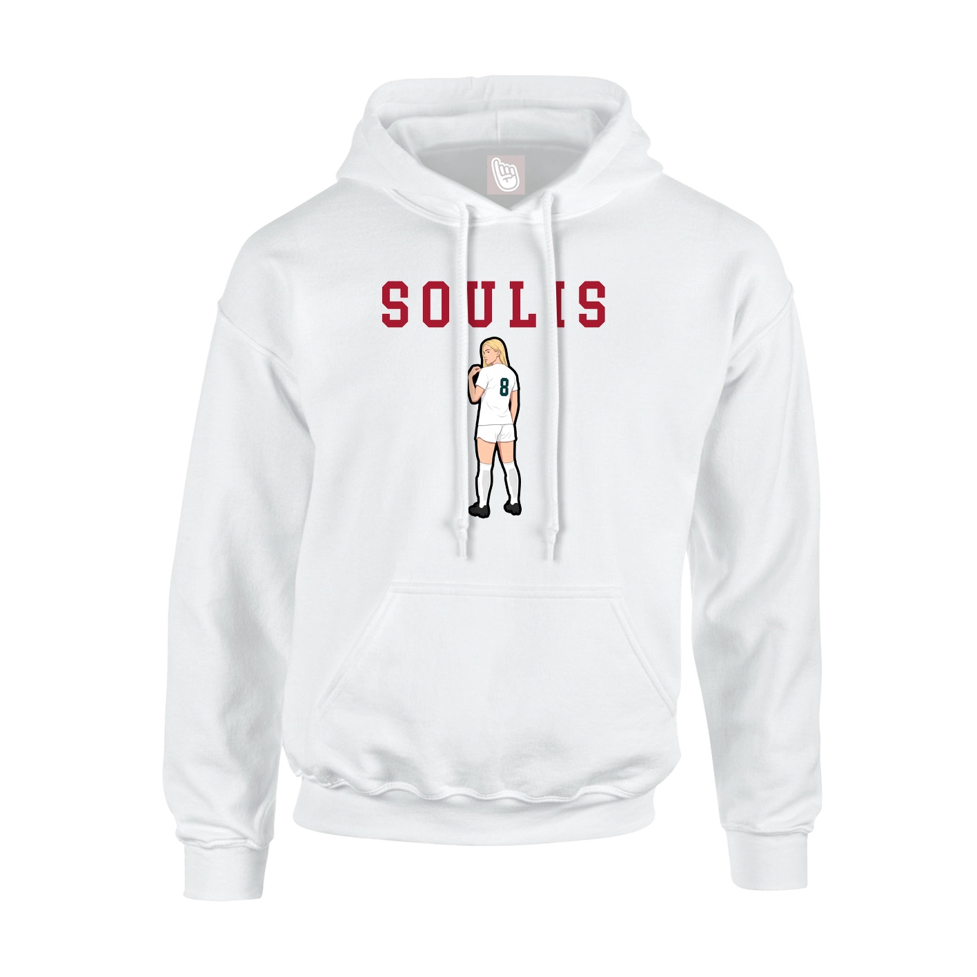Youth Hoodie — Shirsey in White
