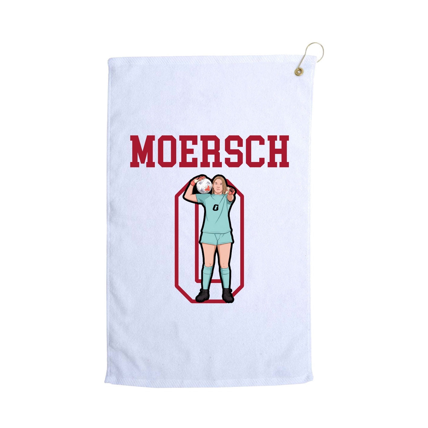 Golf Towel — Shirsey in White