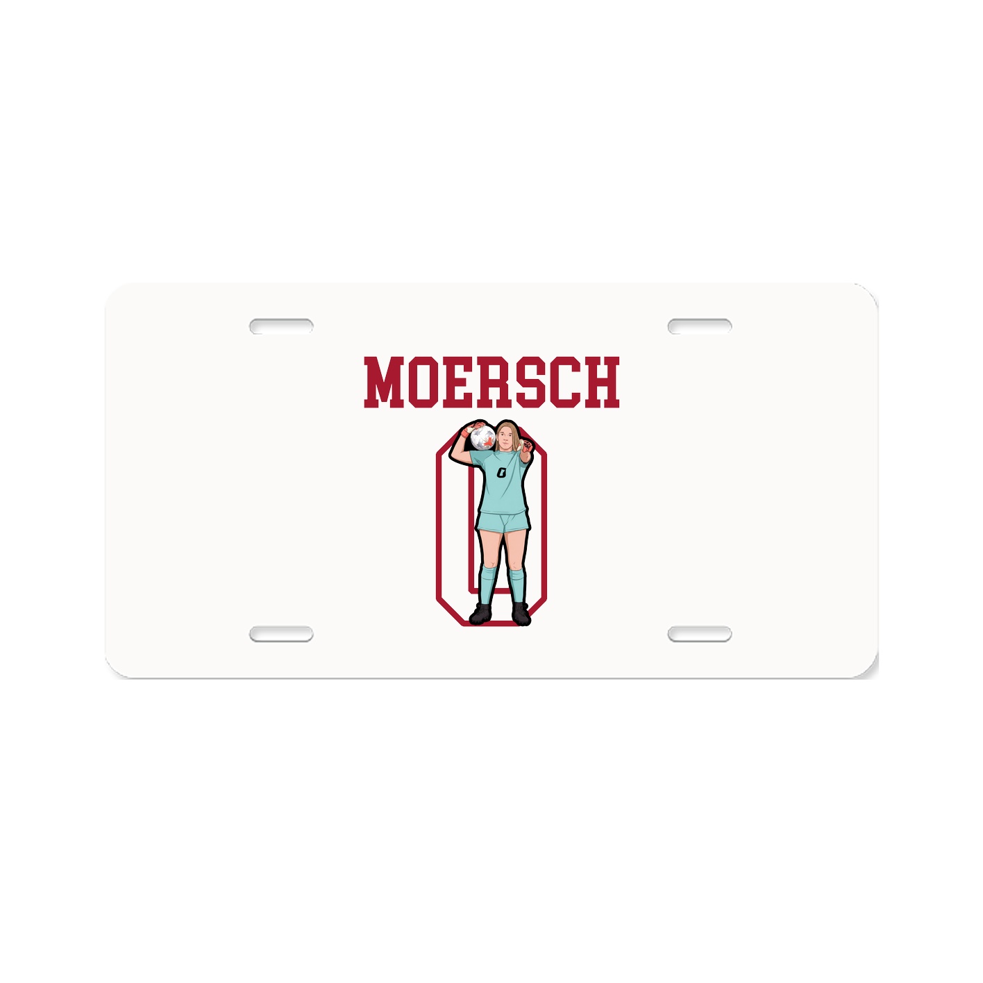 License Plate — Shirsey in Classic
