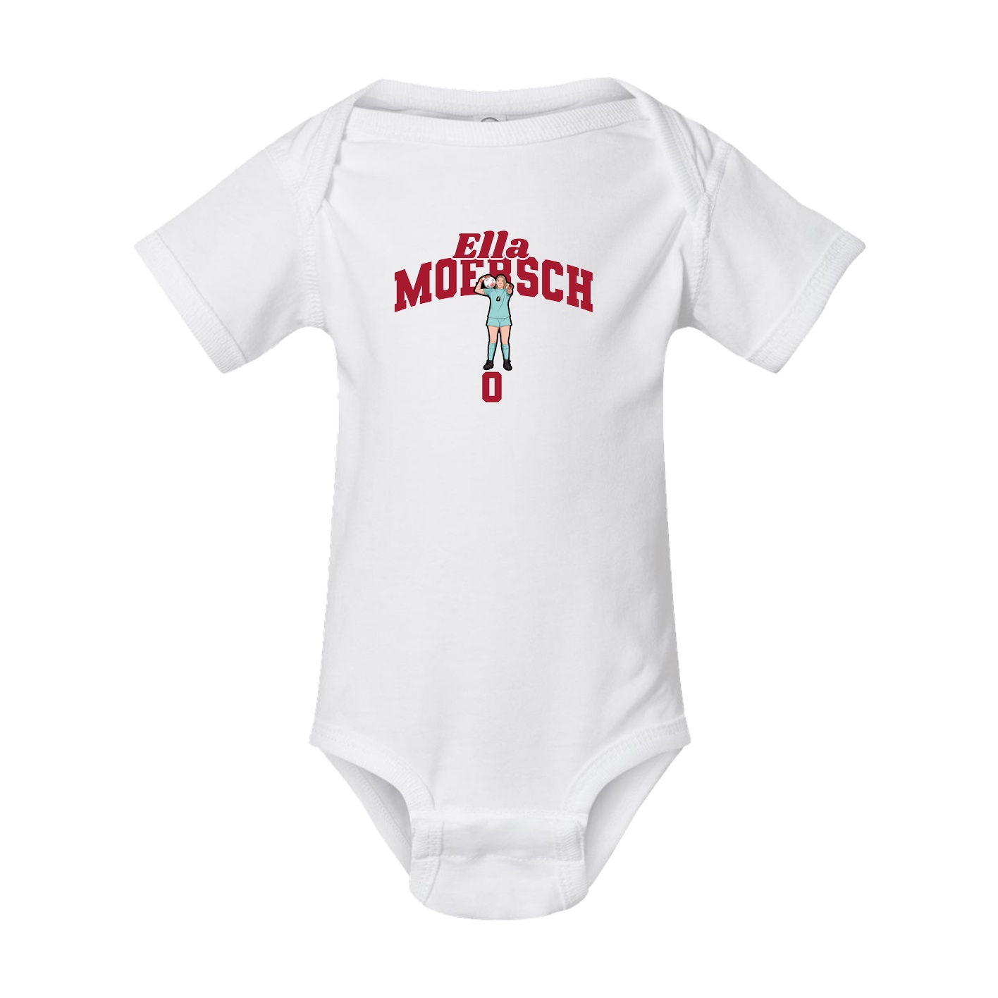 Baby Onesie — Signature Arch in White