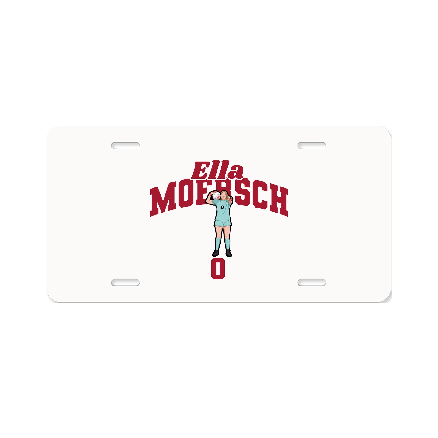 License Plate — Signature Arch in Classic