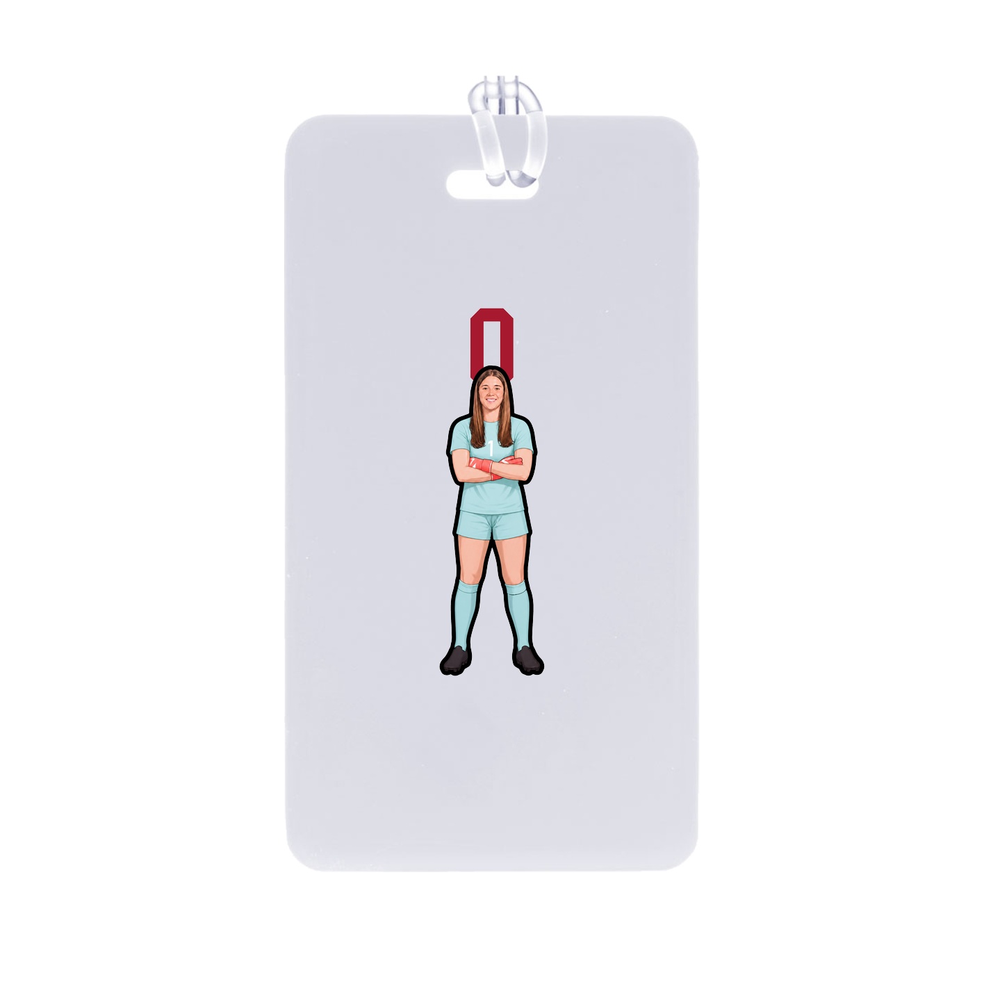 Bag Tag — Number Top in Classic