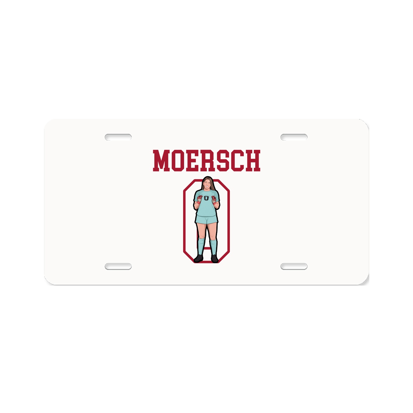 License Plate — Shirsey in Classic