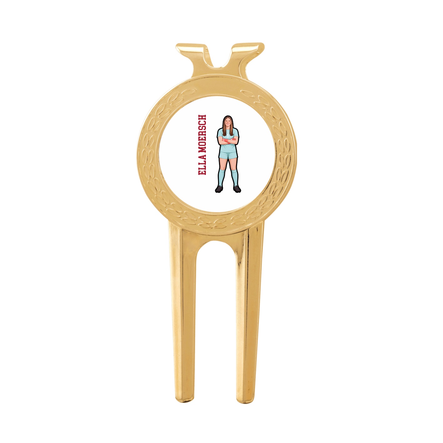 Divot Tool with Ball Marker — Name Vertical in Classic