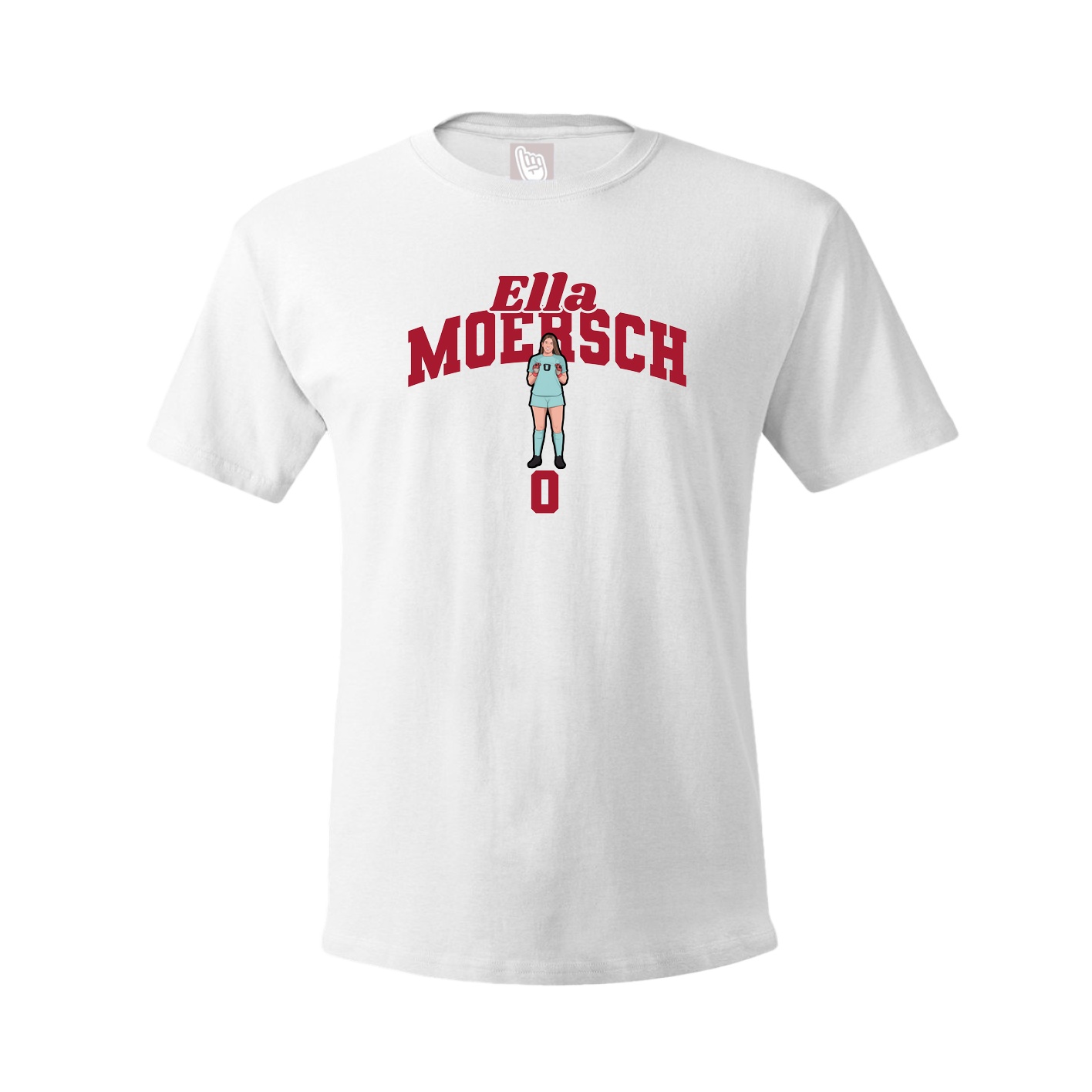 Tee — Signature Arch in White