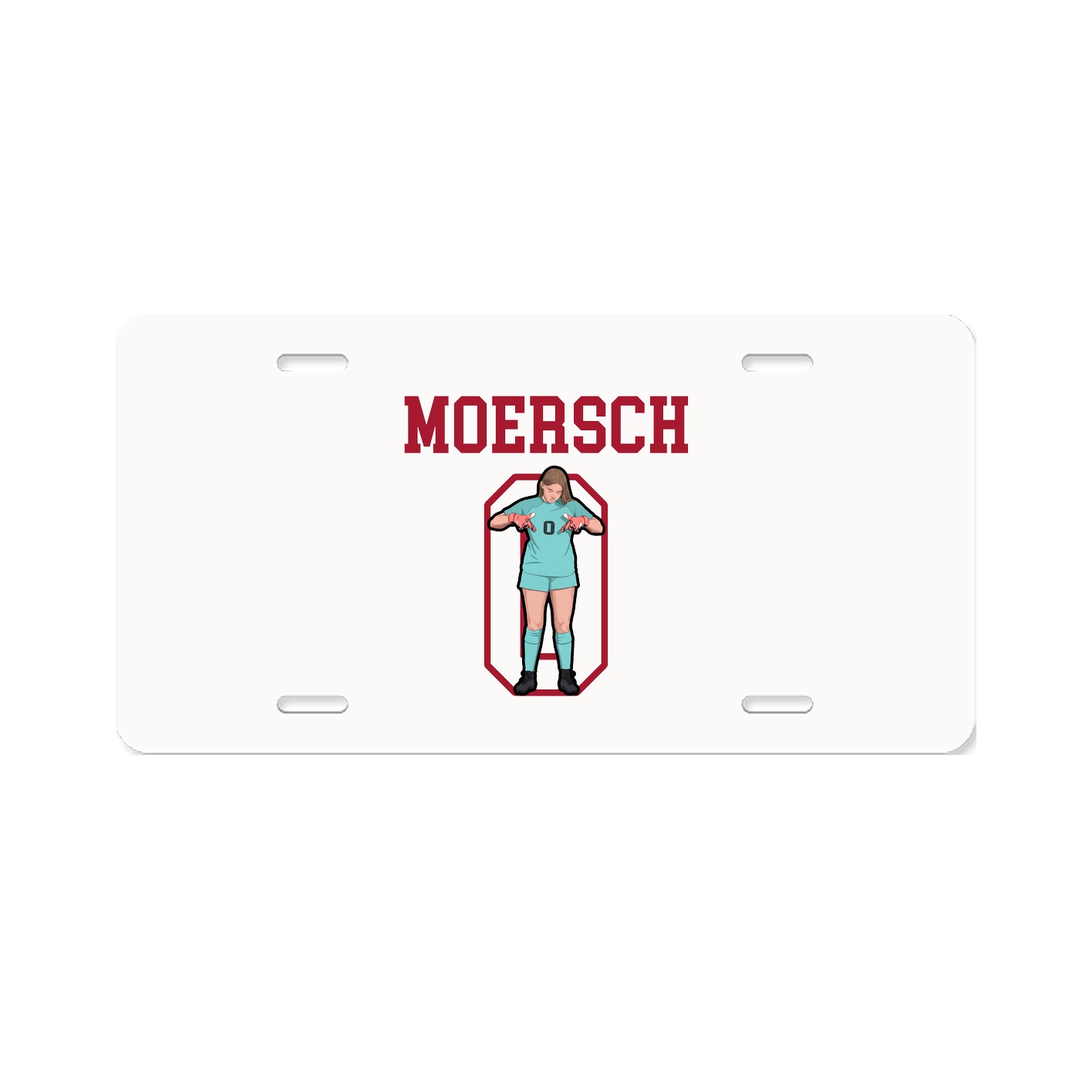 License Plate — Shirsey in Classic