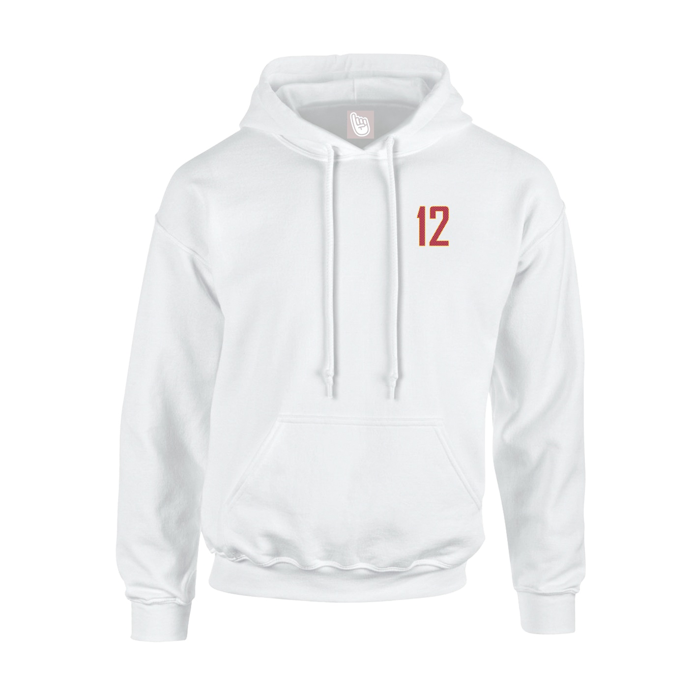 Youth Hoodie — Front Shirsy in White