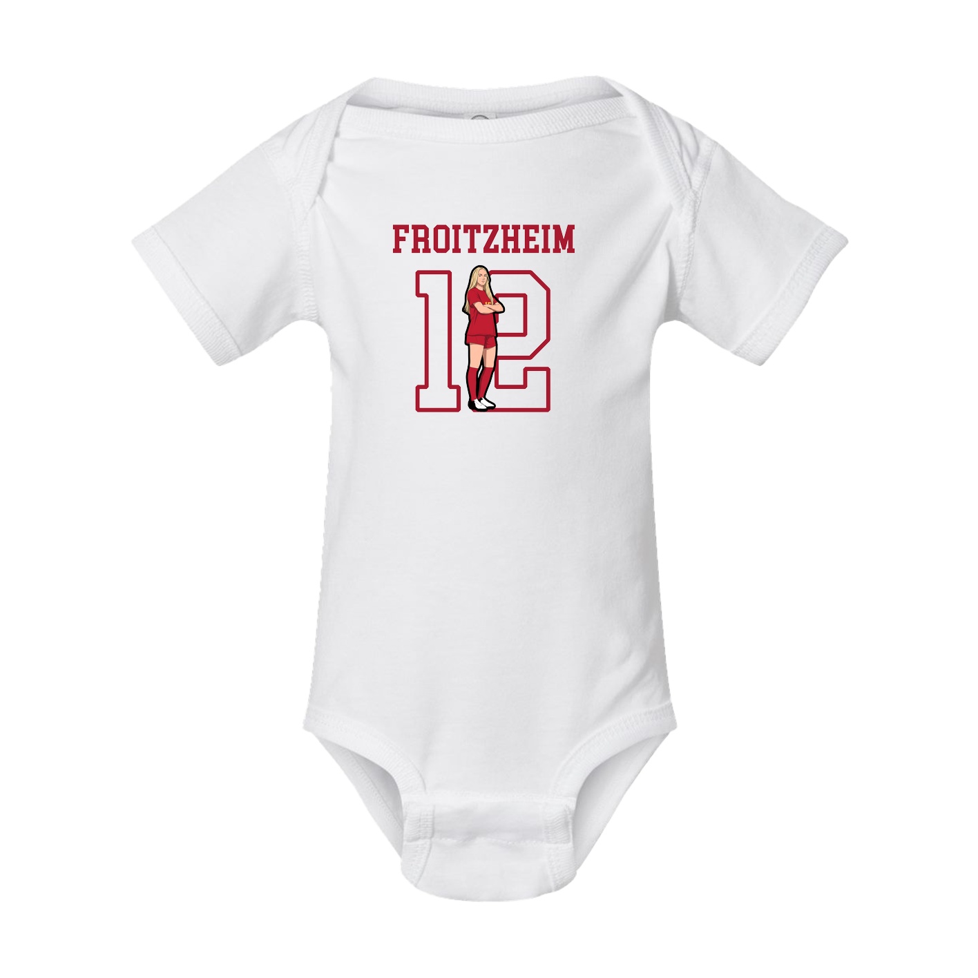 Baby Onesie — Shirsey in White