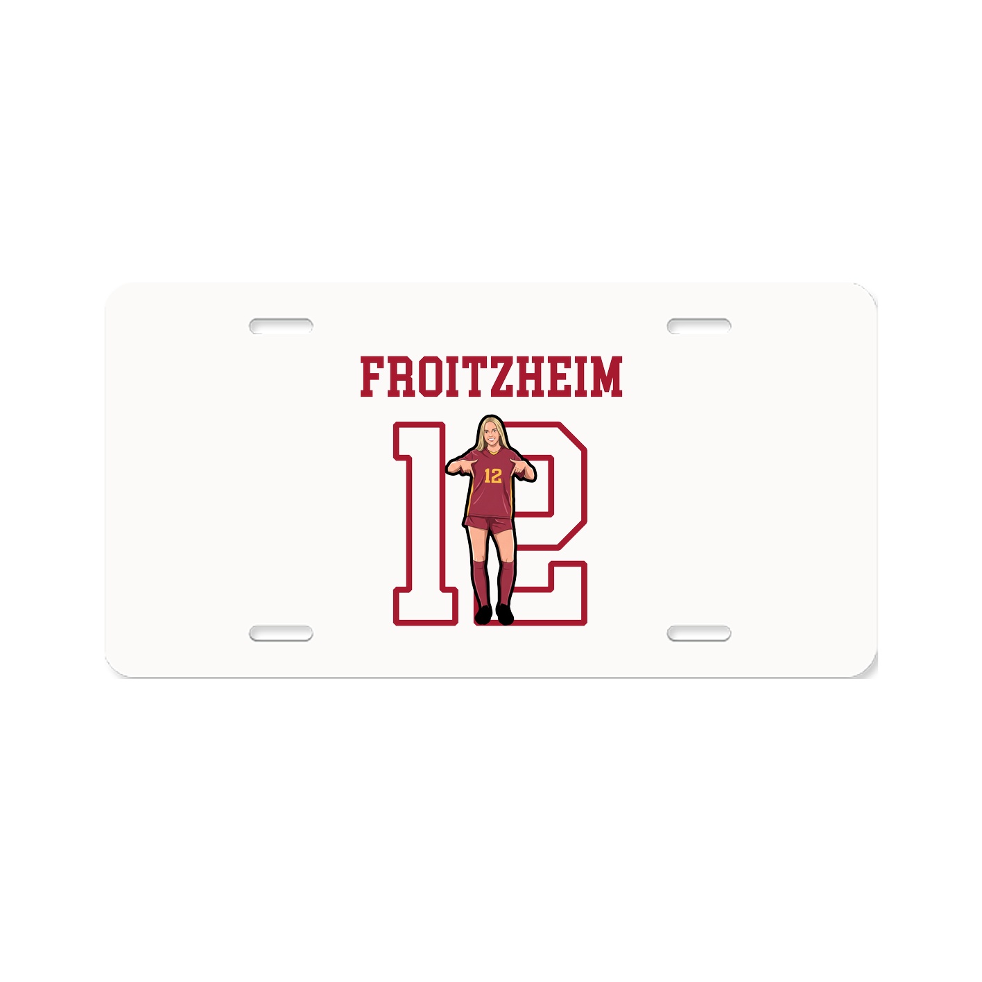License Plate — Shirsey in Classic