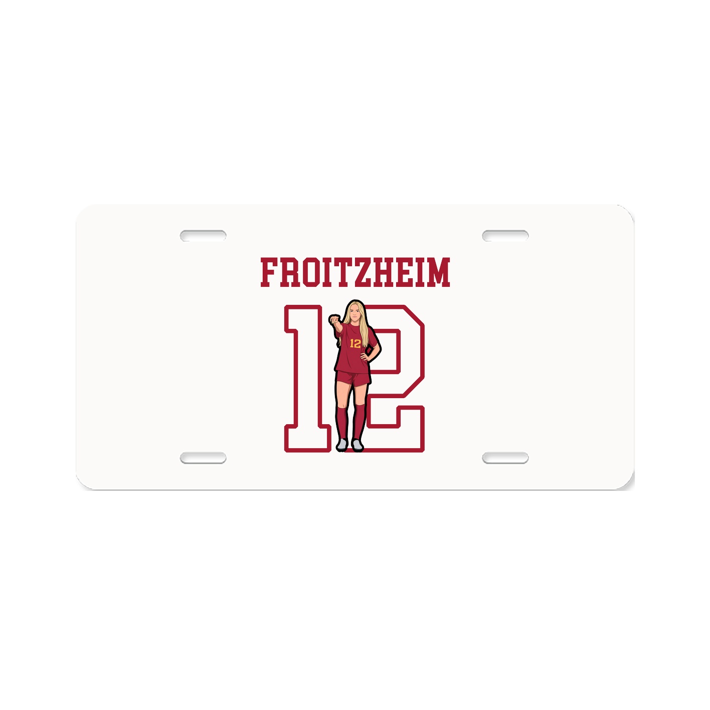 License Plate — Shirsey in Classic